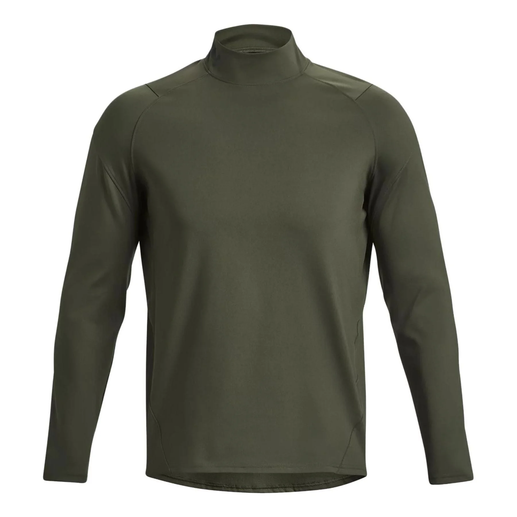 Under Armour Rush ColdGear Mock Long Sleeve T-Shirt 'Green' 1366059-390 - 1