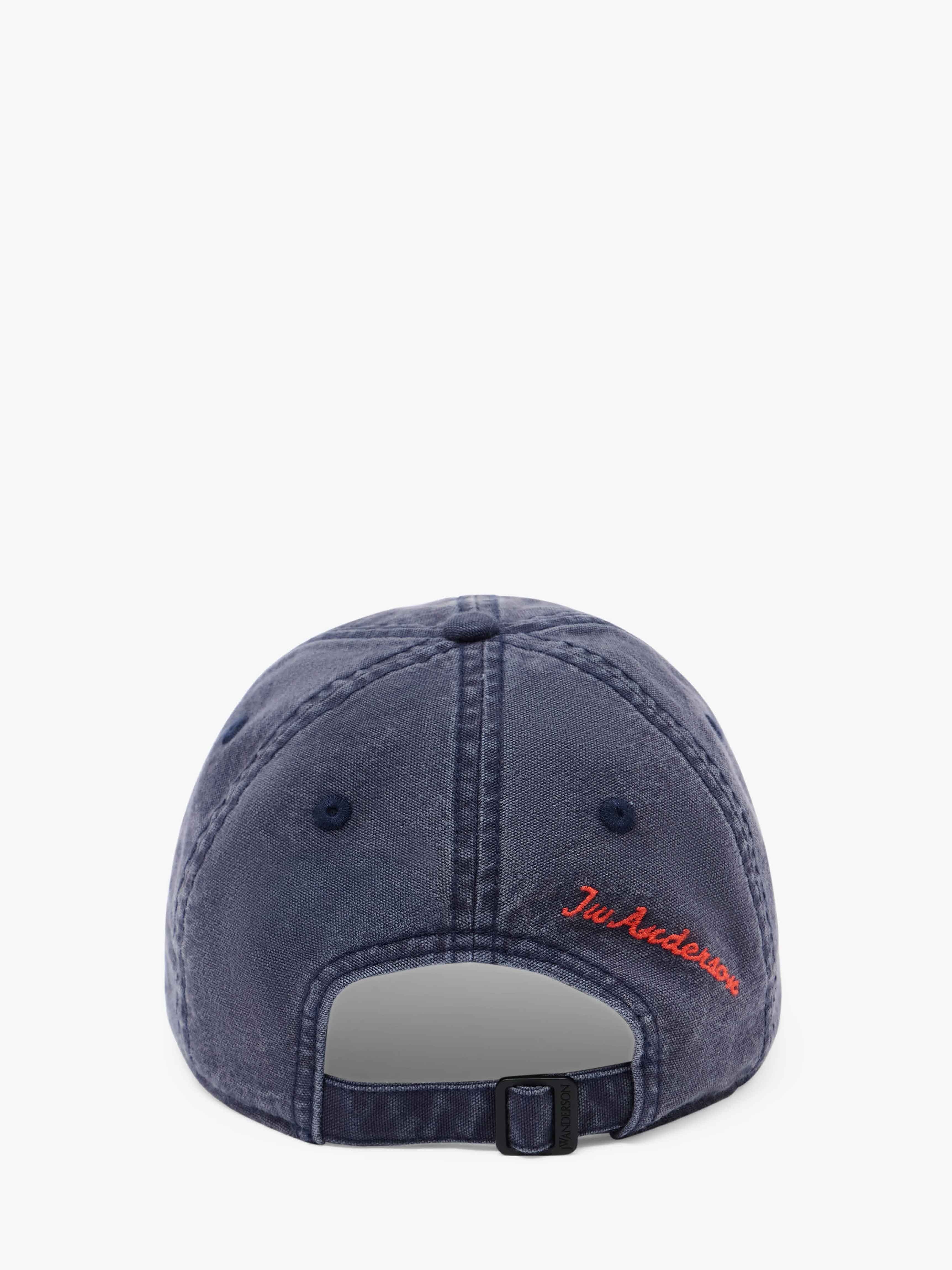 BASEBALL CAP WITH ANCHOR LOGO - 3