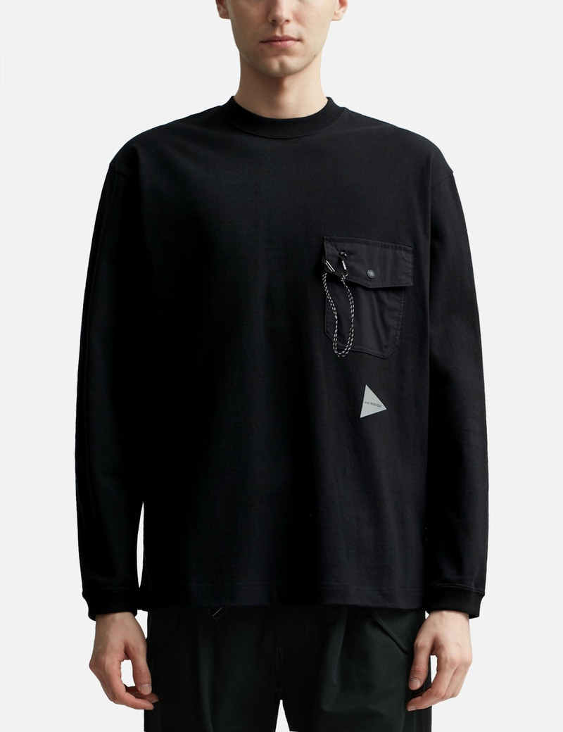 HEAVY COTTON POCKET LONG SLEEVE T-SHIRT 3