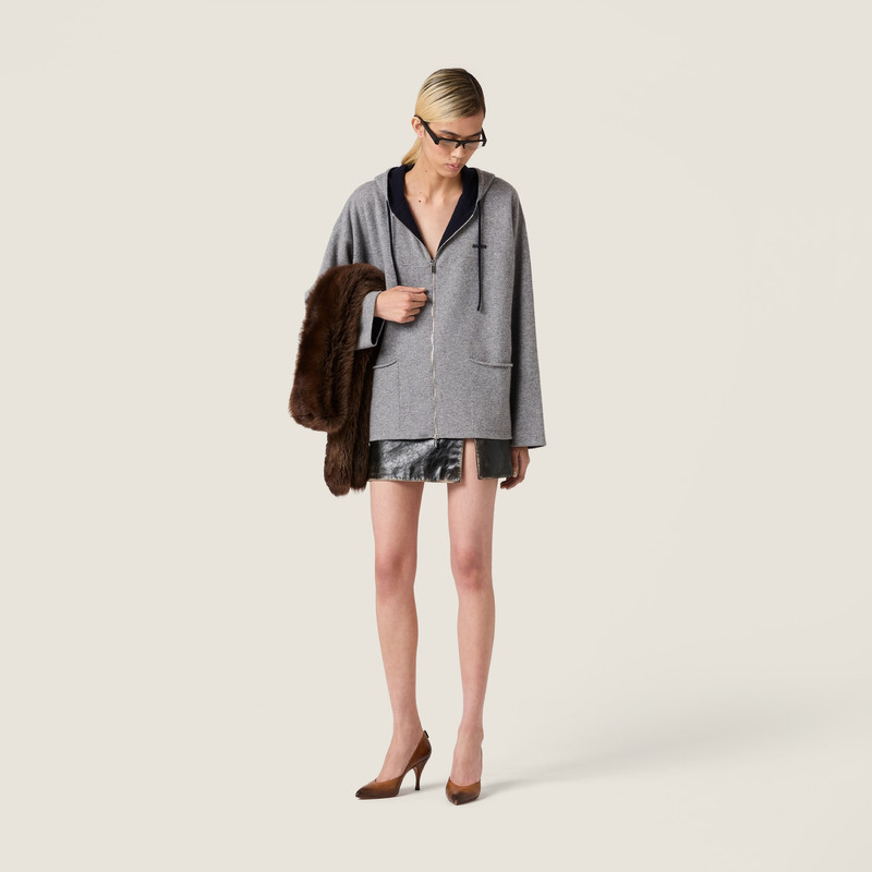 Miu Miu Leather miniskirt outlook