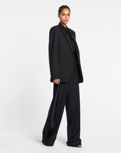 Lanvin EVENING TAILORED JACKET WITH SEQUIN-EMBROIDERED LAPELS outlook