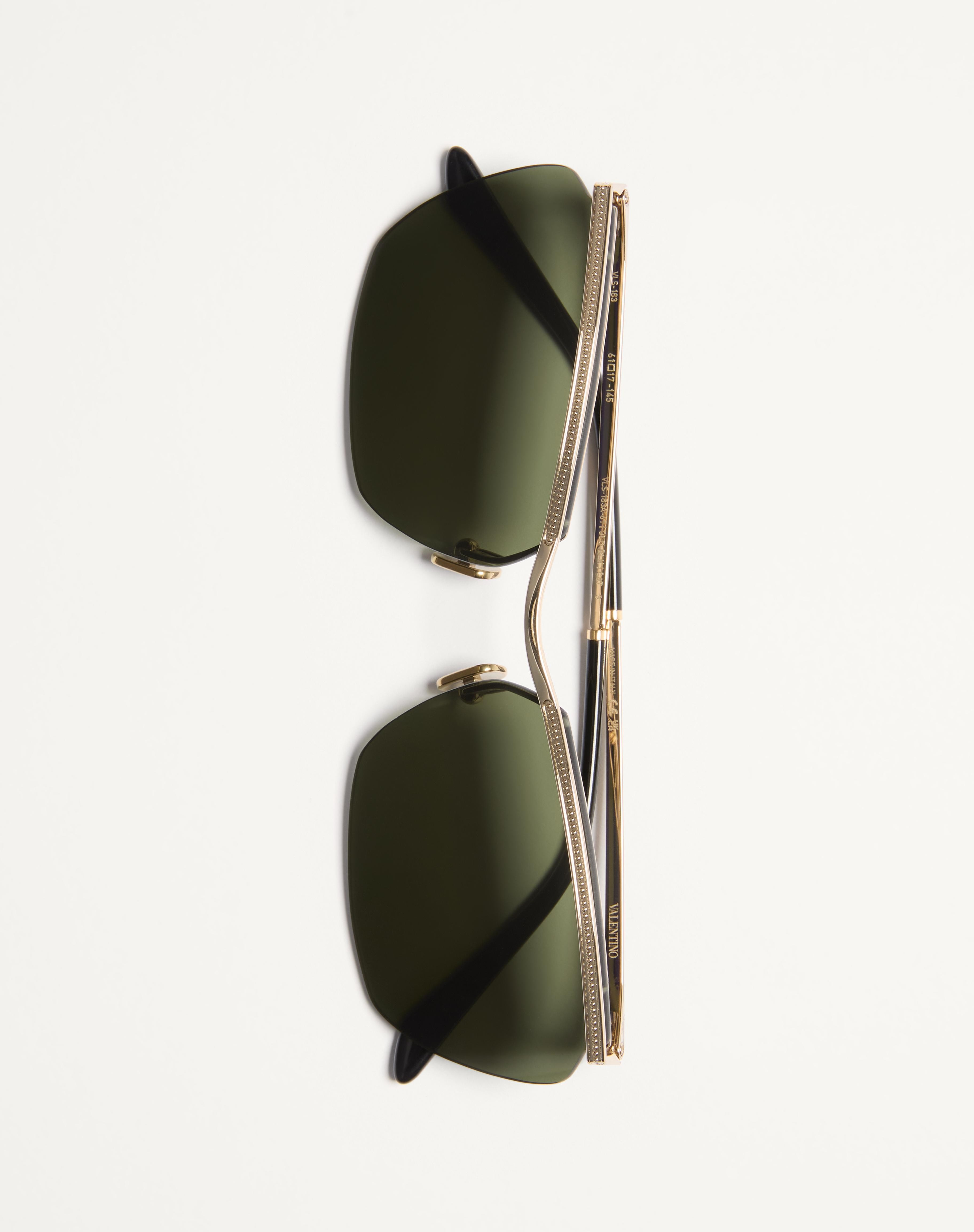 FLOATING RIMLESS METAL GLASSES - 7