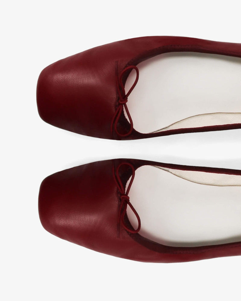 GARANCE SQUARE-TOE BALLET FLATS 4