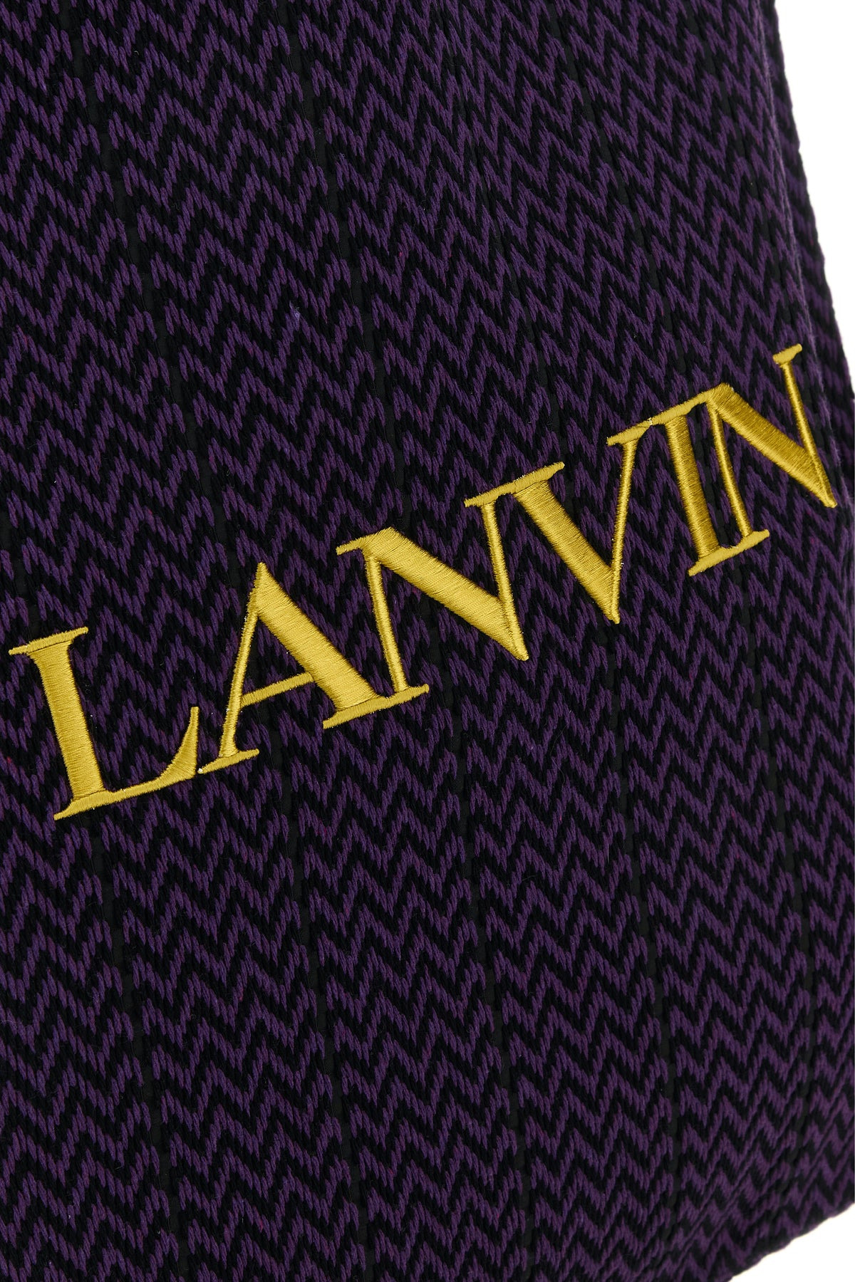 Embroidered canvas Lanvin X Future Curb shopping bag - 4