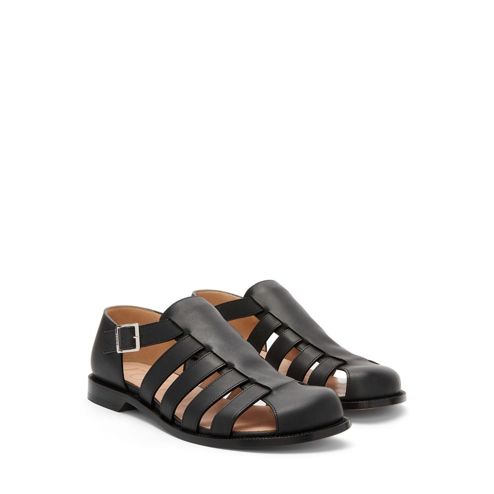 Loewe Campo Leather Sandals Men - 2