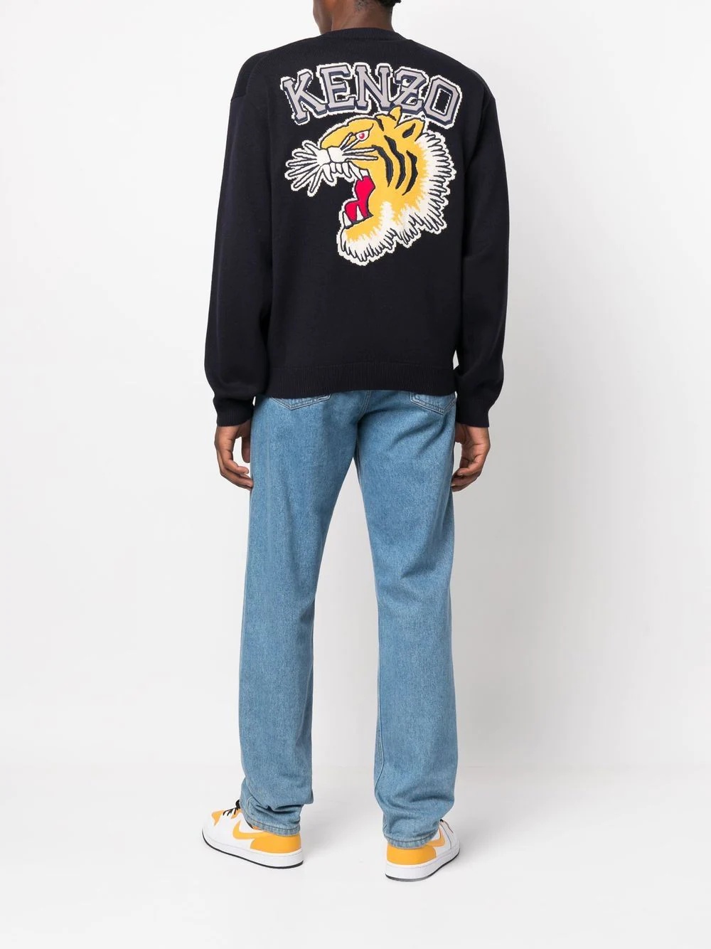 Varsity logo knitted jumper - 2