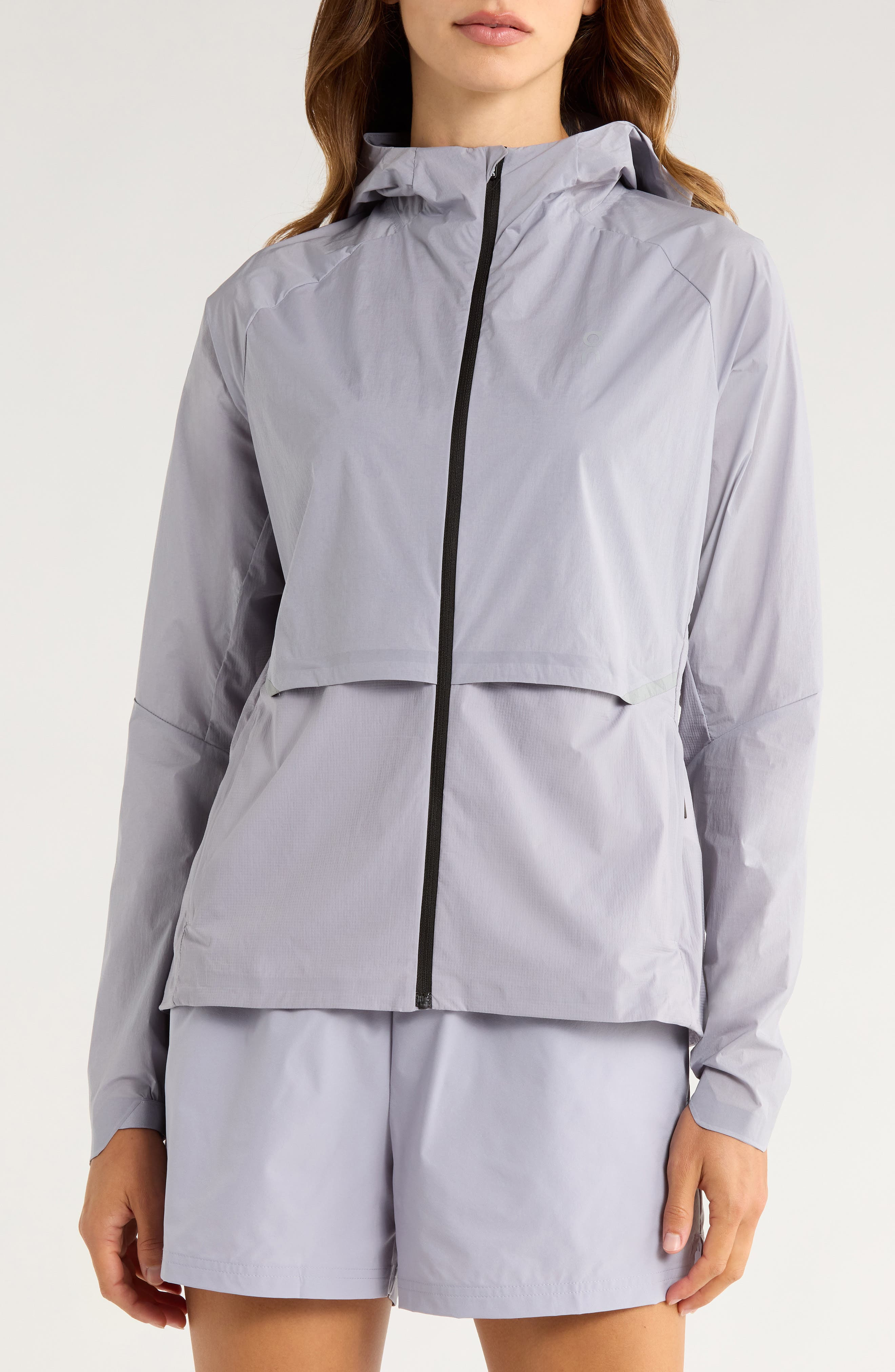 On Core Hooded Packable Running Jacket in Lilac at Nordstrom - 4