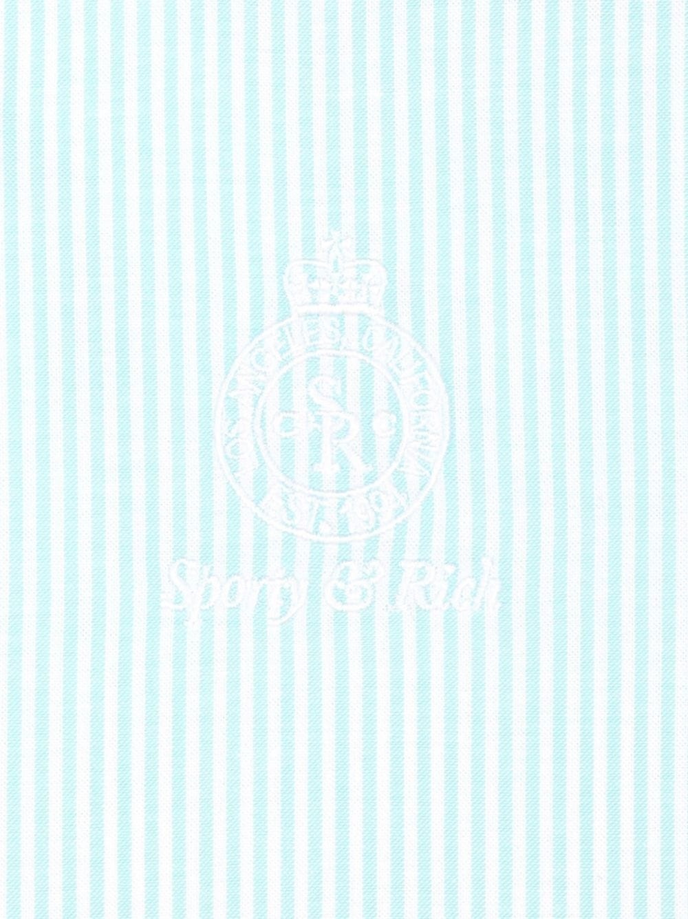 Oxford logo-embroidered cotton shirt - 2