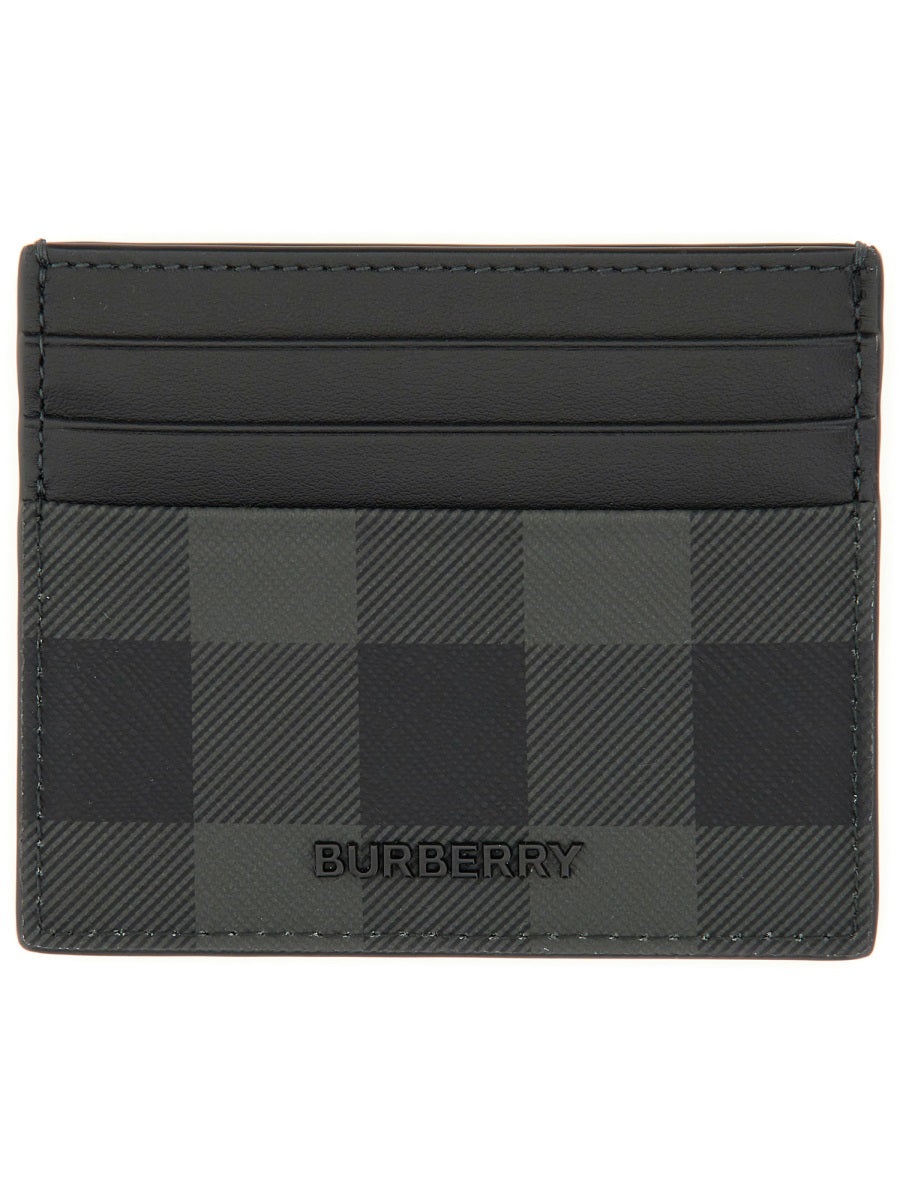 Burberry Men Card Holder With Logo - 1