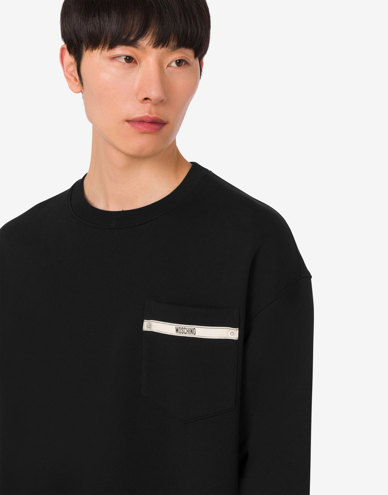 EMBROIDERED ORGANIC COTTON SWEATSHIRT 4