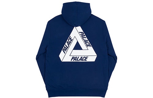 PALACE reverso Hood Triangle Large Logo Unisex Blue TBD-PALACE-8 - 2