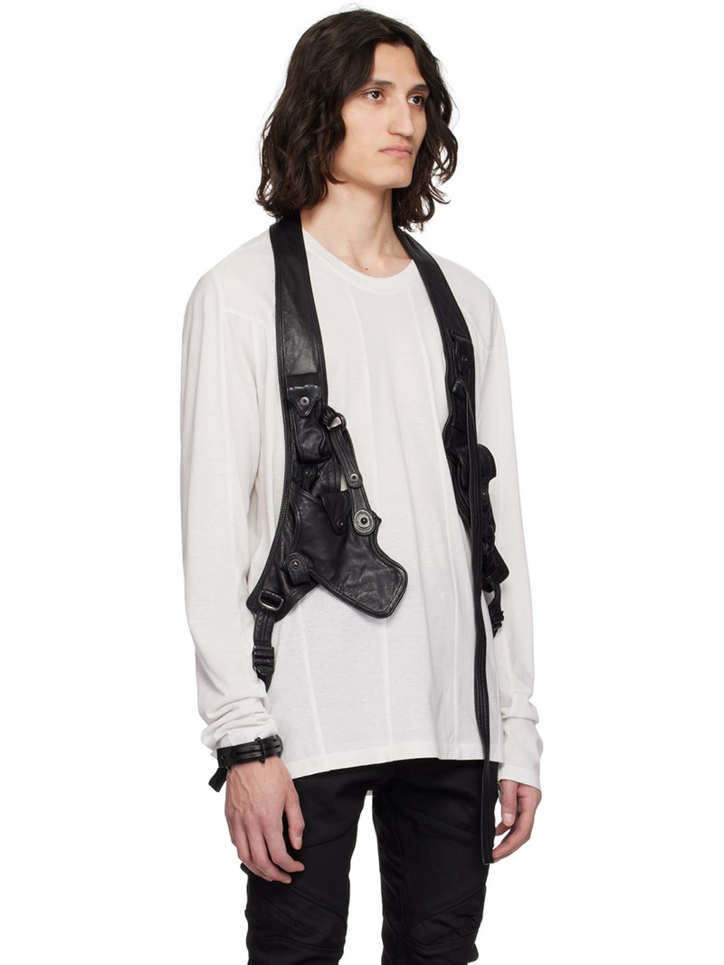 leather harness vest 2