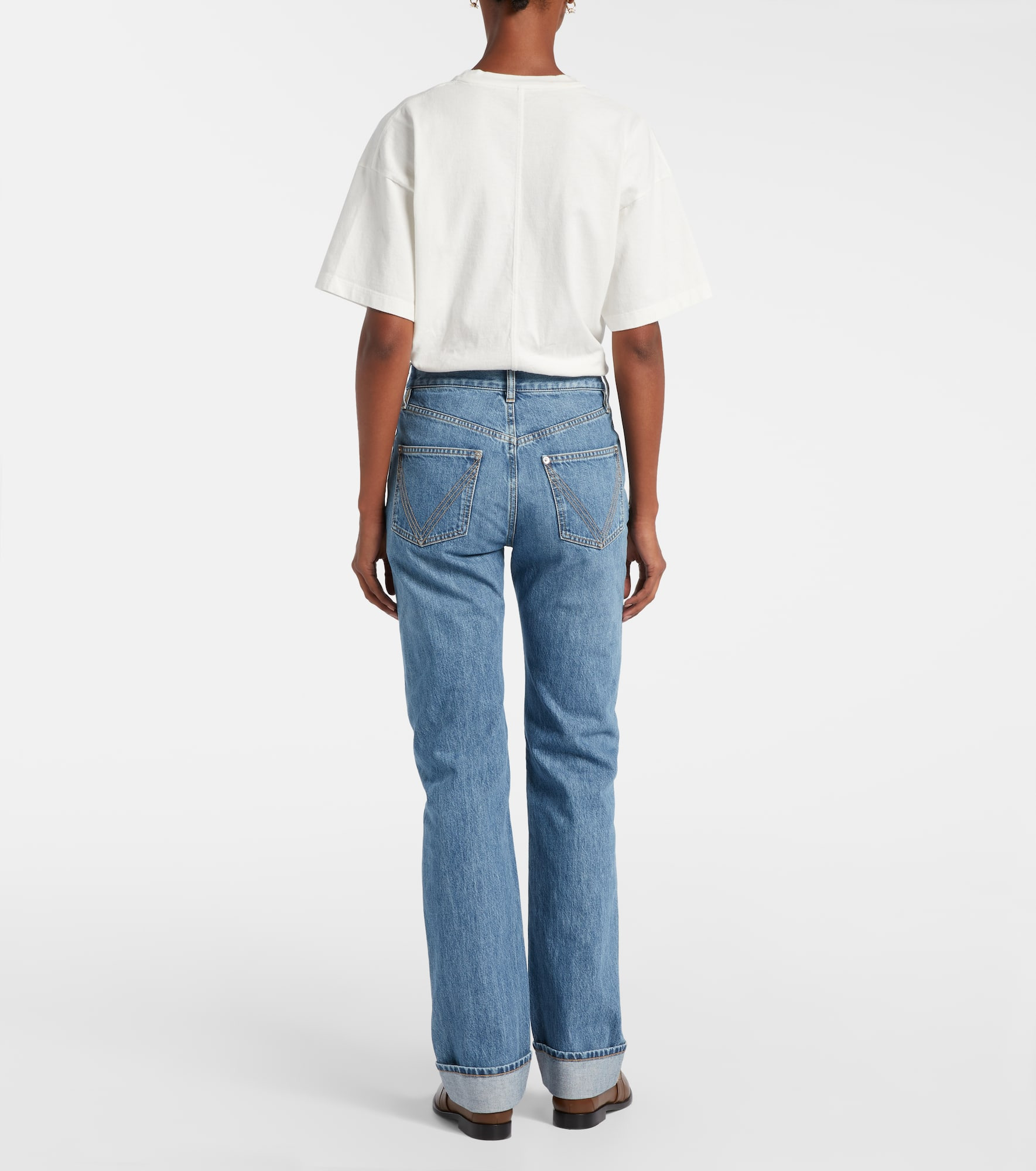 High-rise straight jeans - 2