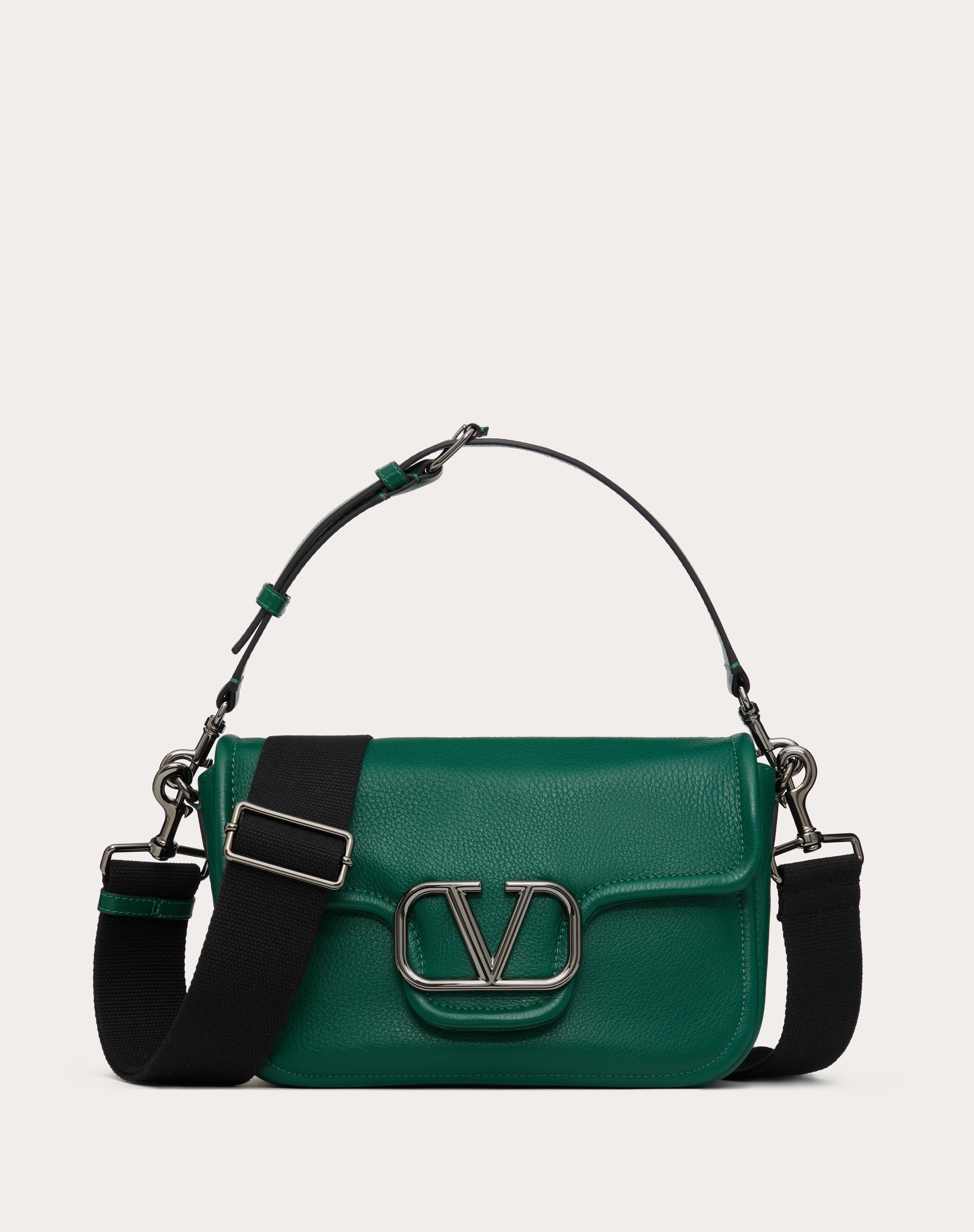 VALENTINO GARAVANI ALLTIME GRAINY CALFSKIN SHOULDER BAG - 1