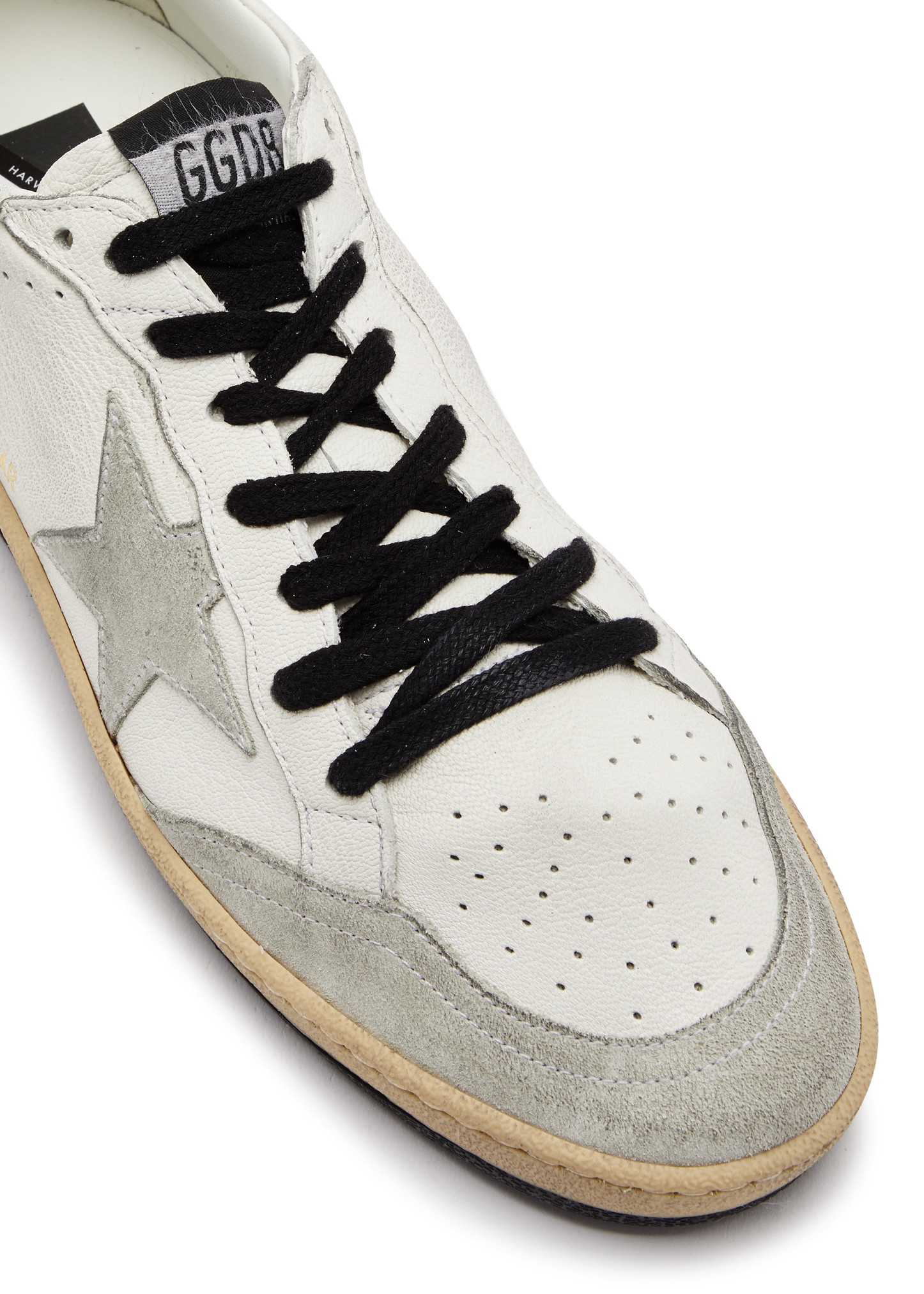Ball Star distressed leather sneakers - 4