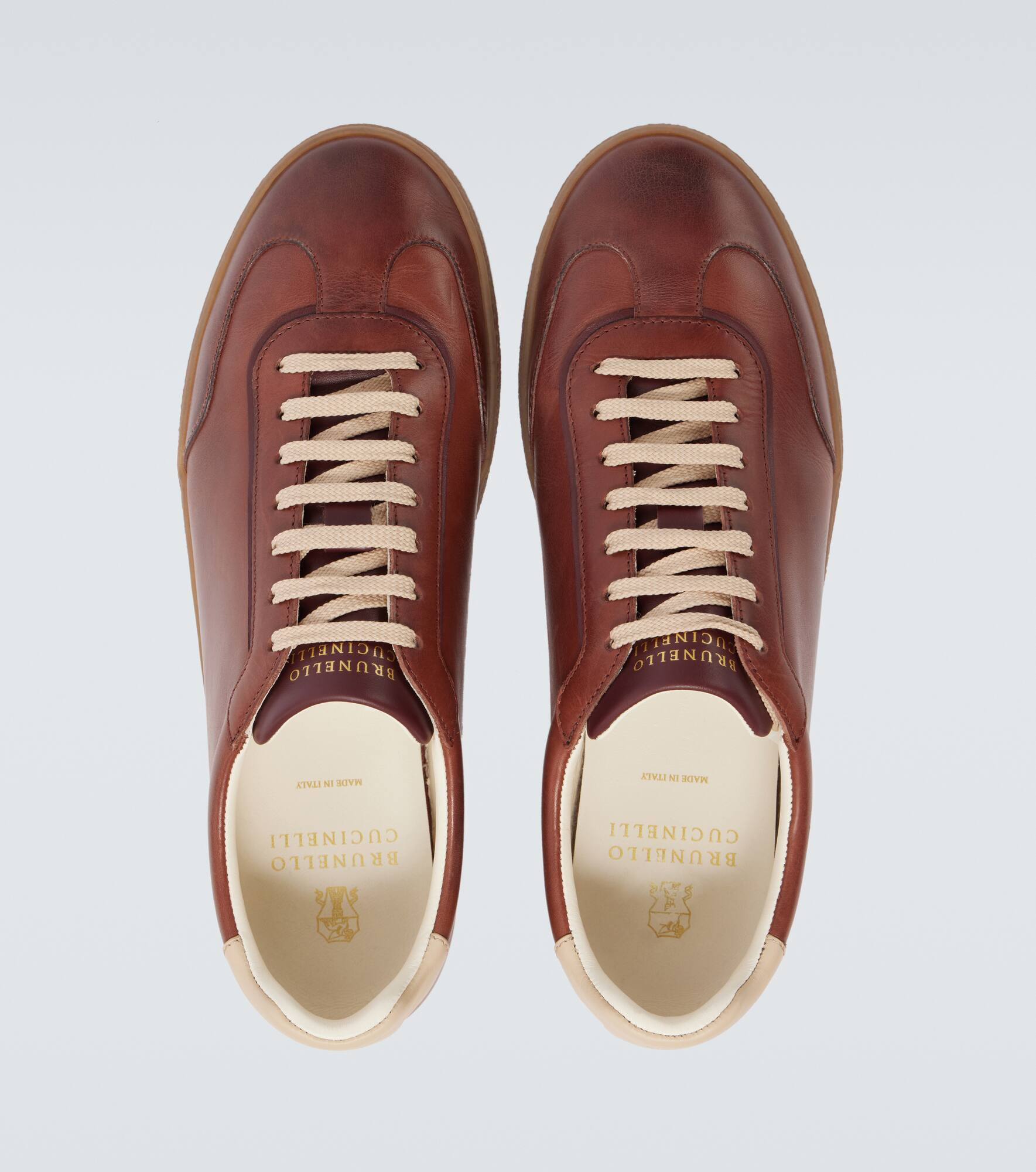 Leather sneakers - 4