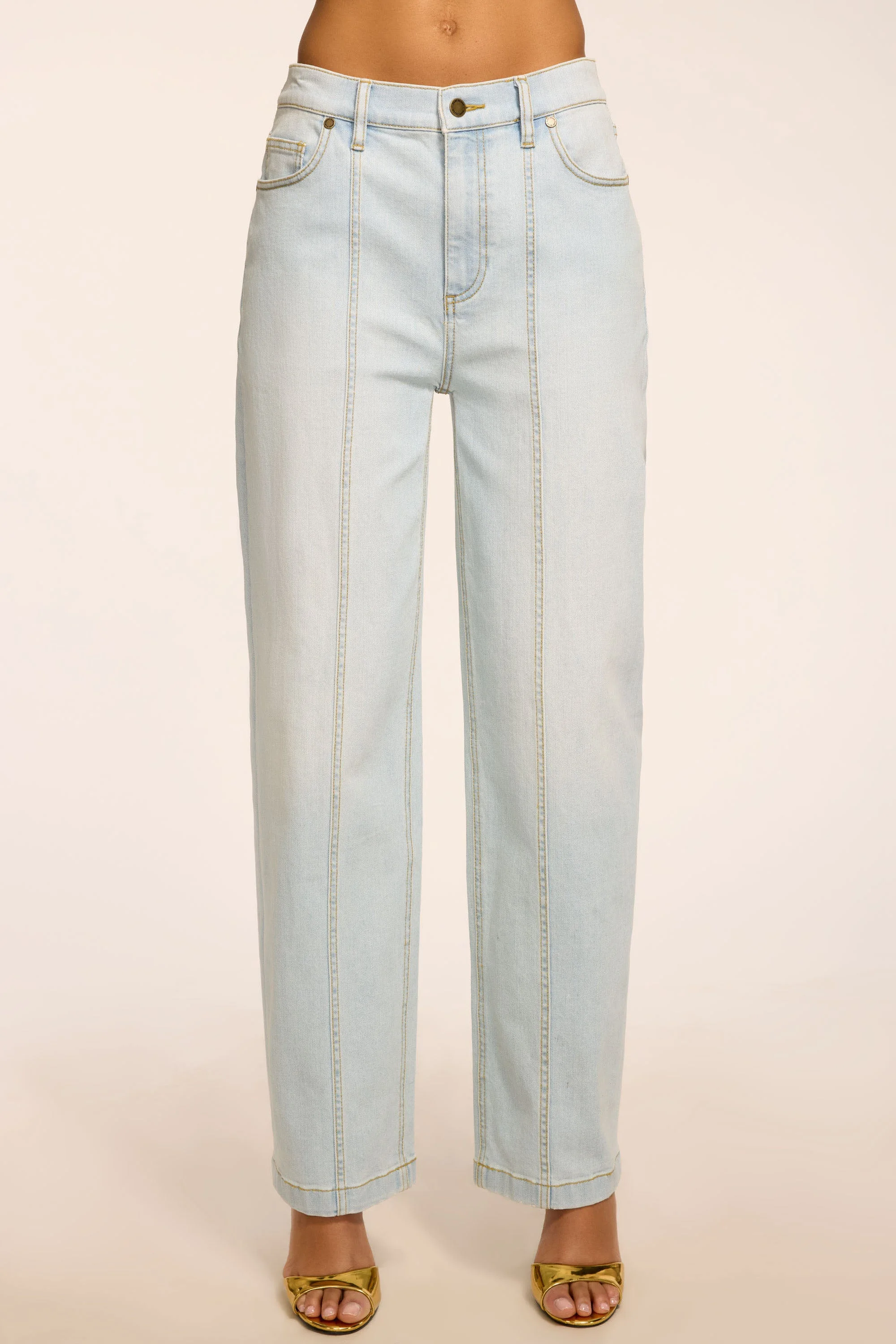Nadia Straight Leg Jean - 1