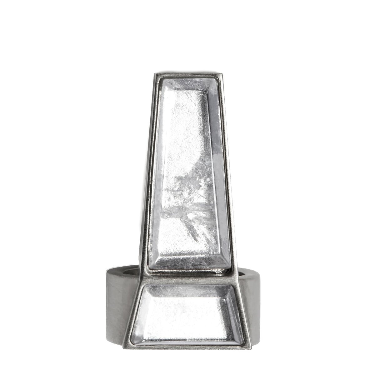 Rick Owens Silver Trunk Ring