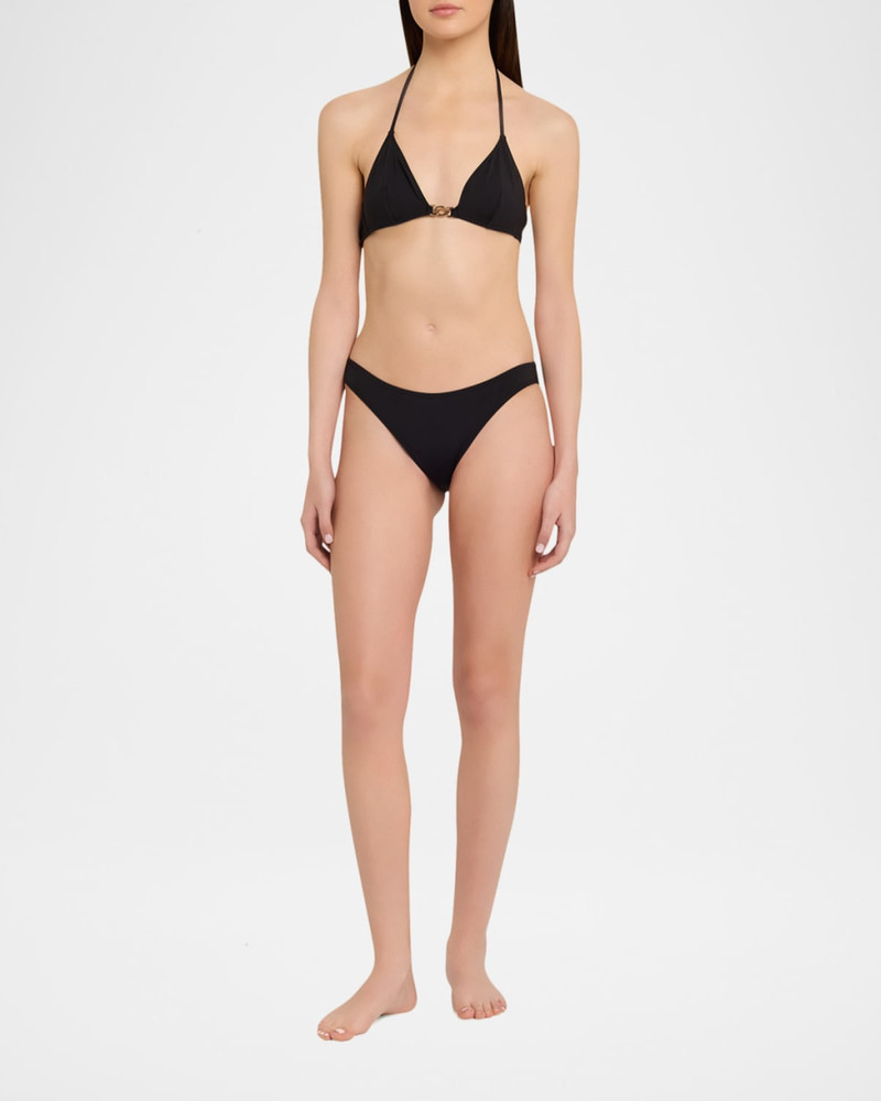 NILI LOTAN Solid Bikini Bottoms outlook