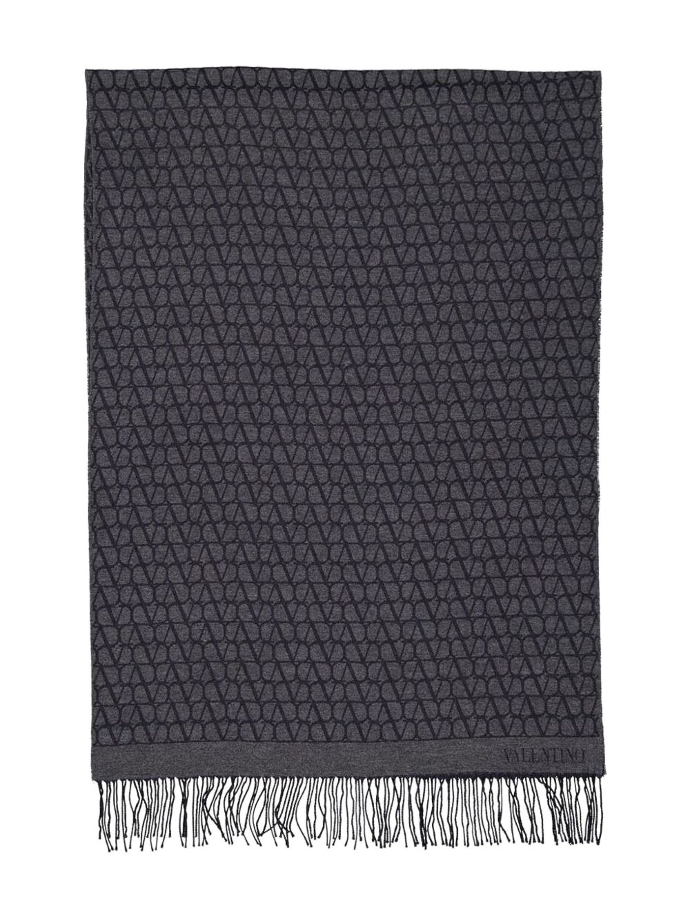 wool-cashmere scarf - 1