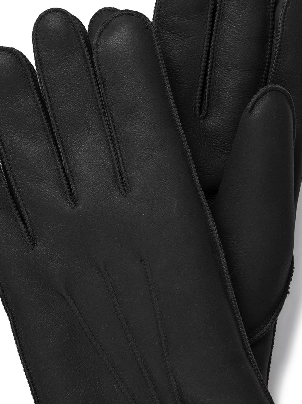 shearling gloves - 2