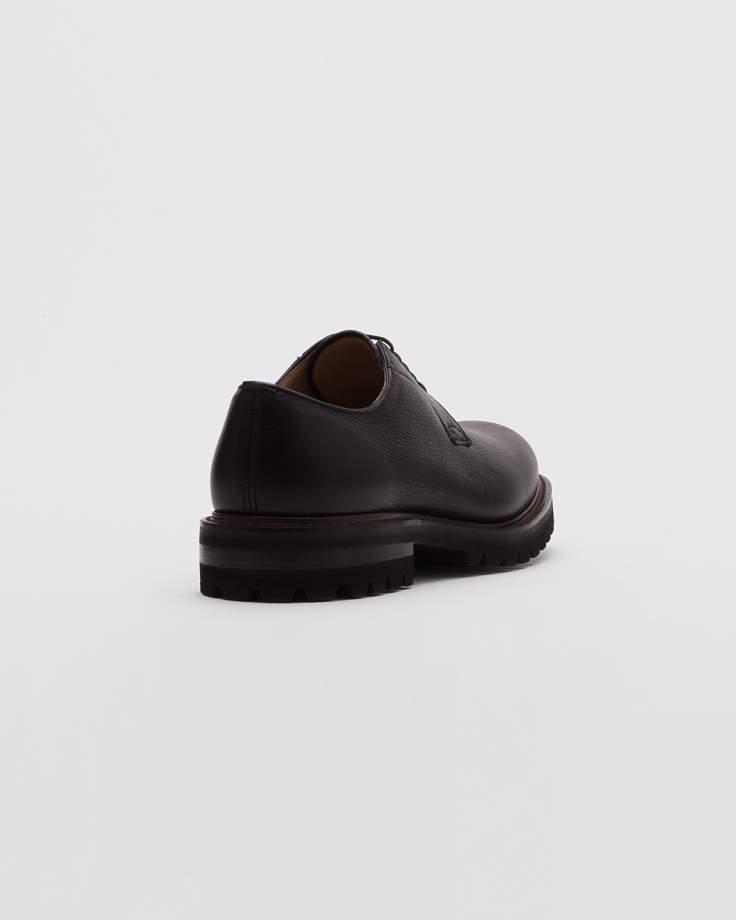 Soft Grain Calf Leather Derby - 4