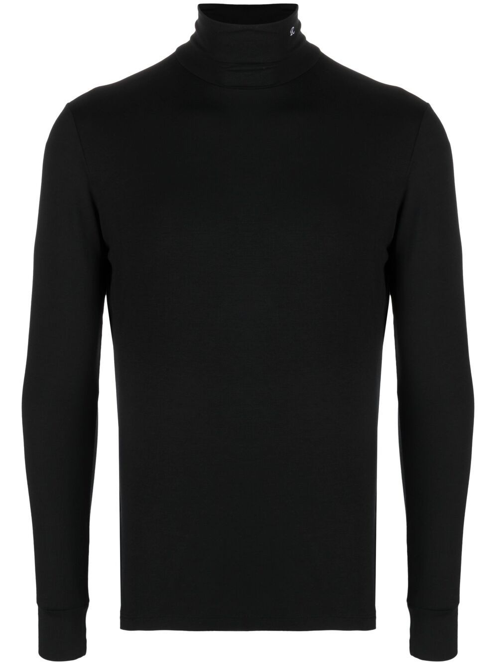 roll neck long-sleeve T-shirt - 1