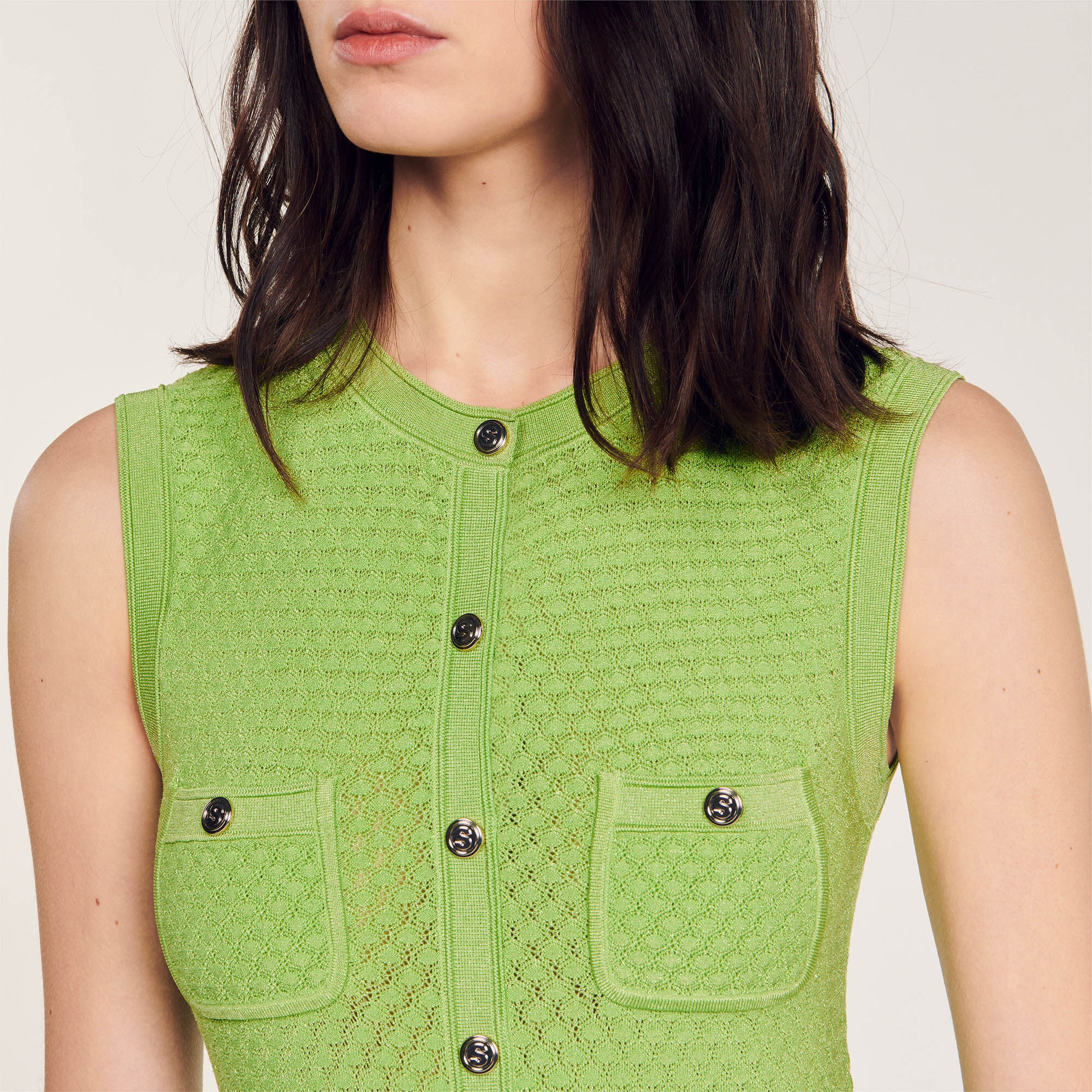 KNIT MIDI DRESS - 4