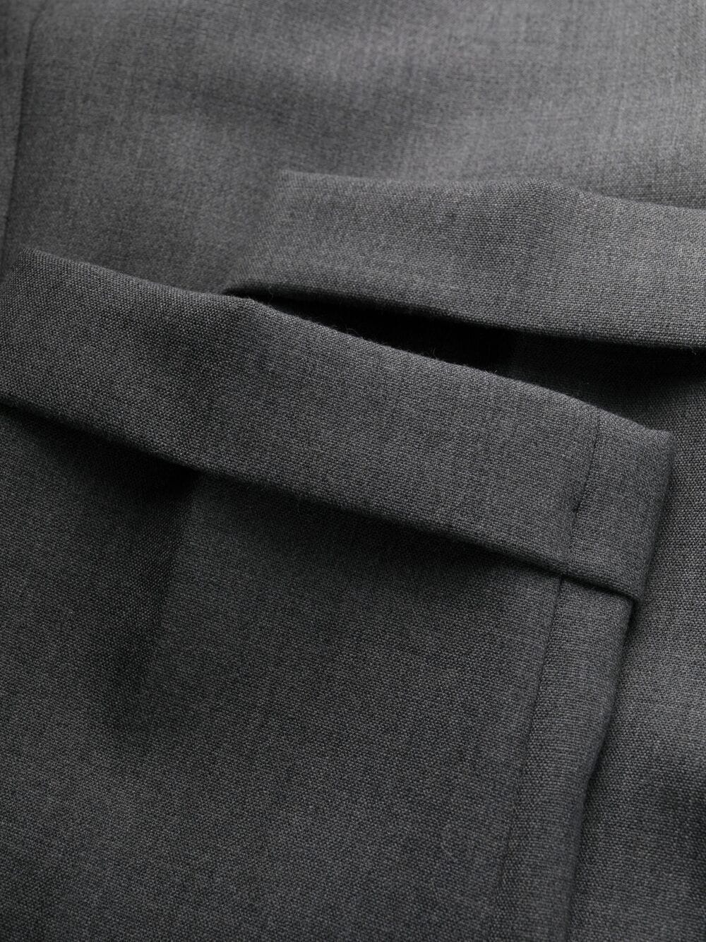 straight-leg virgin-wool trousers - 8