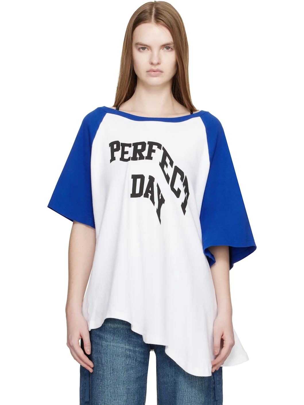 White & Blue UC1E8805-2 'Perfect Day' T-shirt - 1