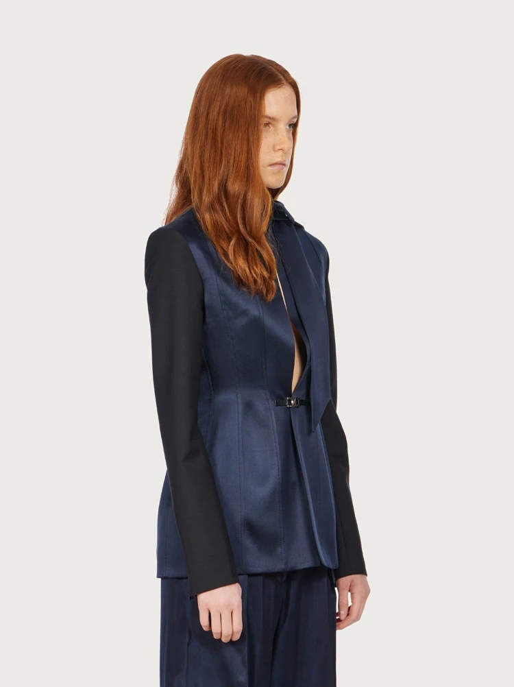 BLAZER WITH SASH - 3