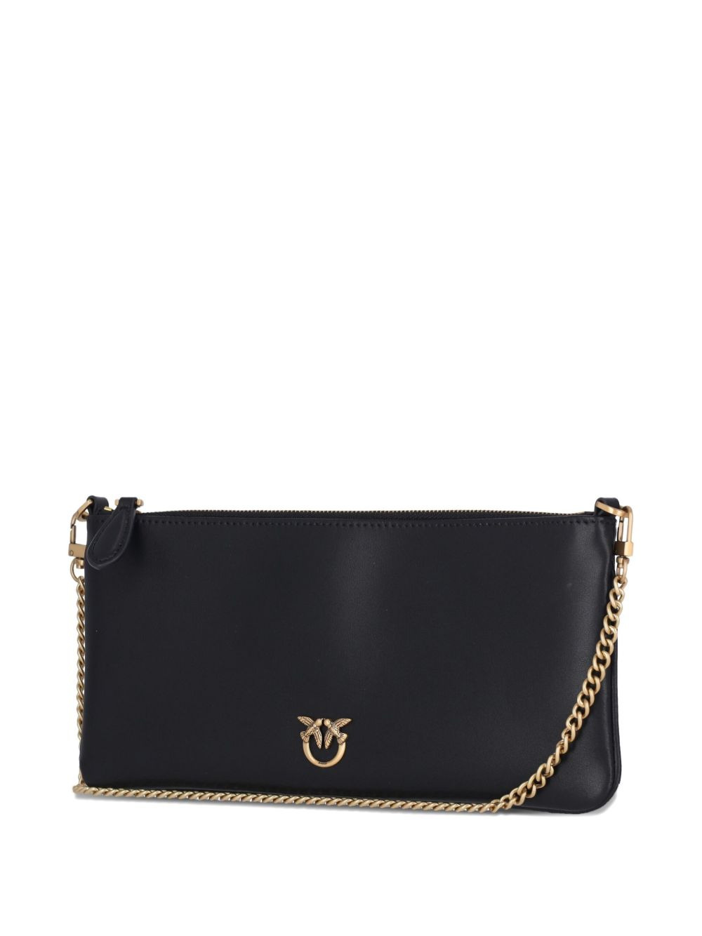 chain-strap zipped clutch bag - 5