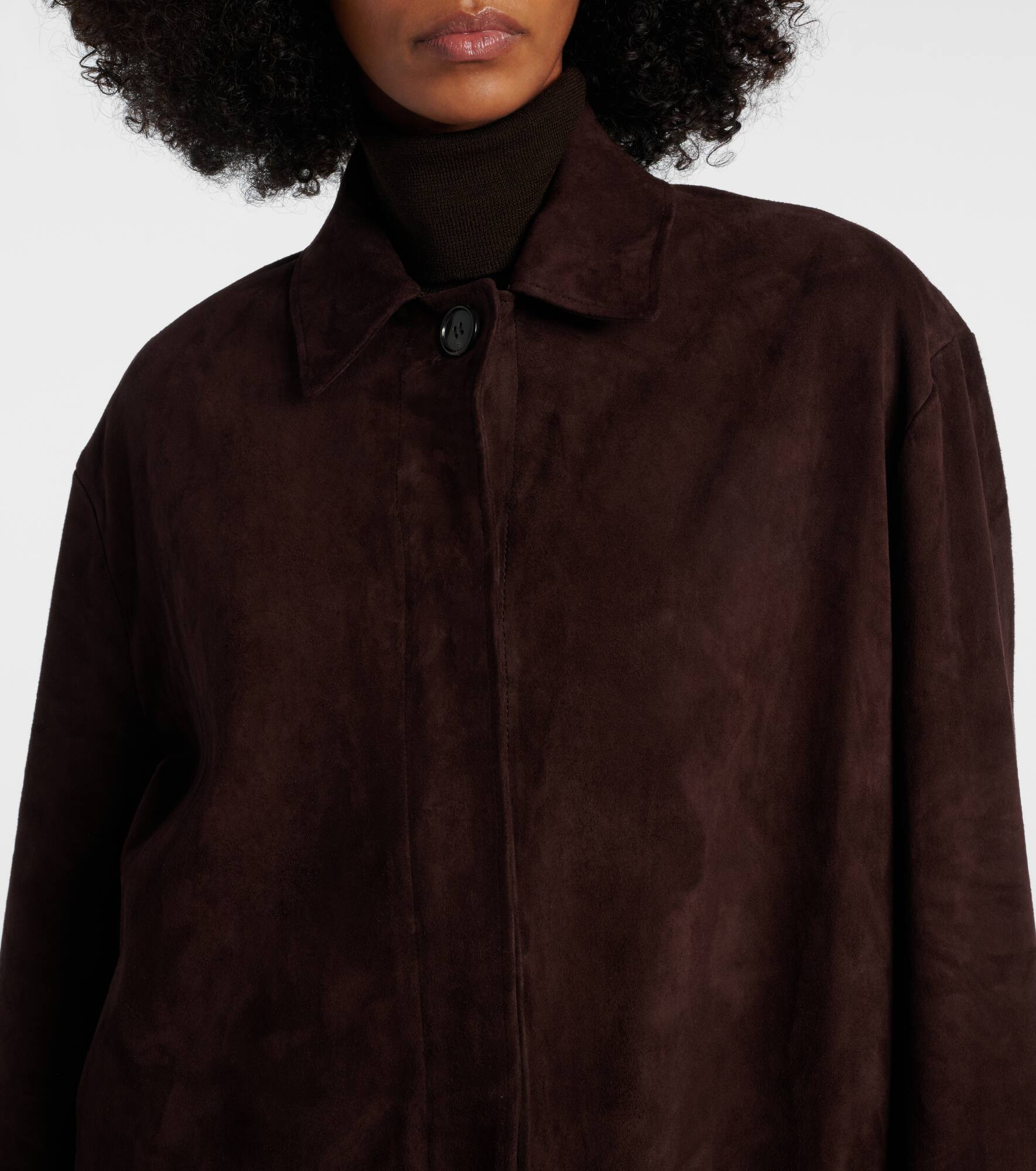 Suede coat - 4