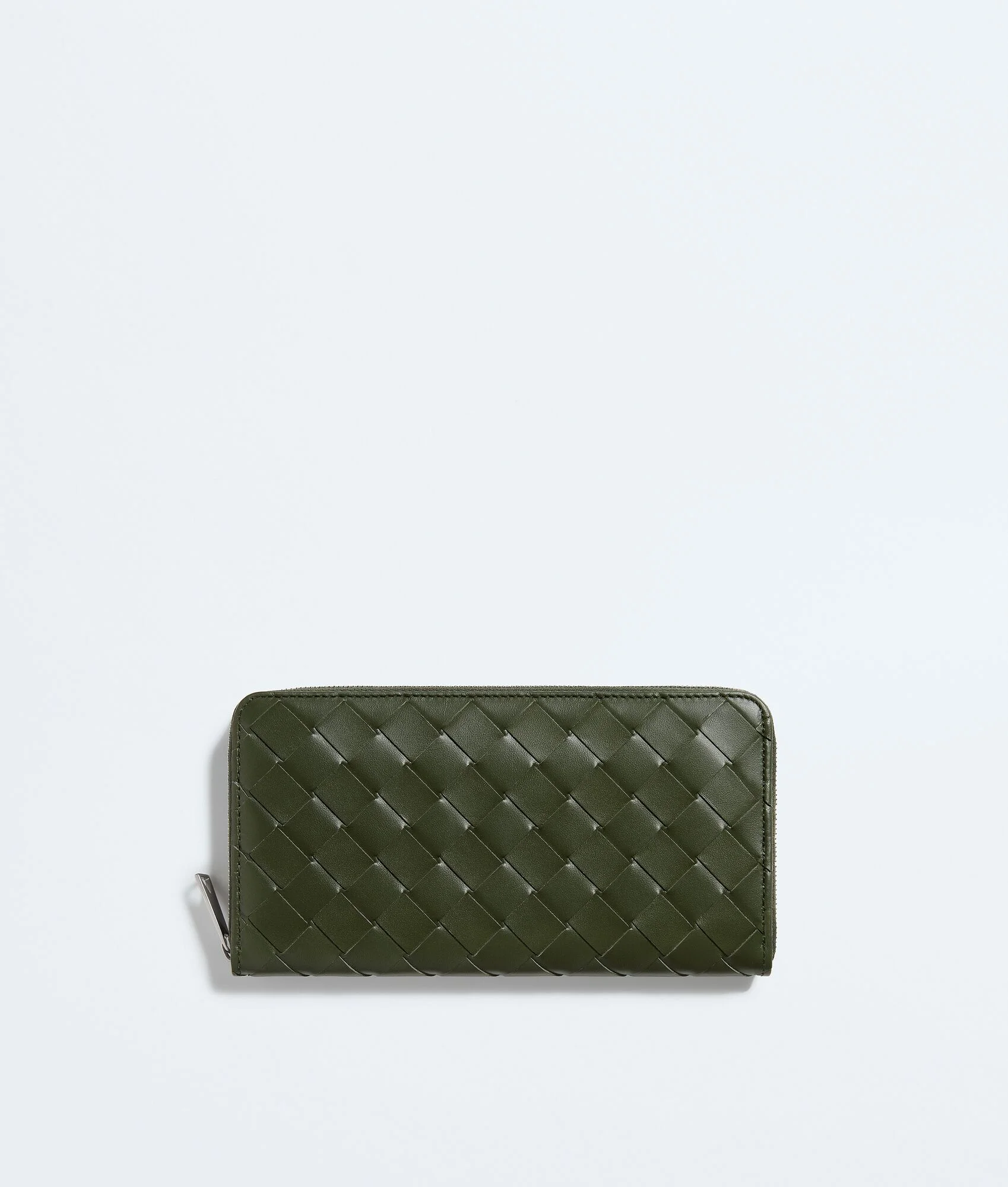 Intrecciato Zip-Around Wallet - 1