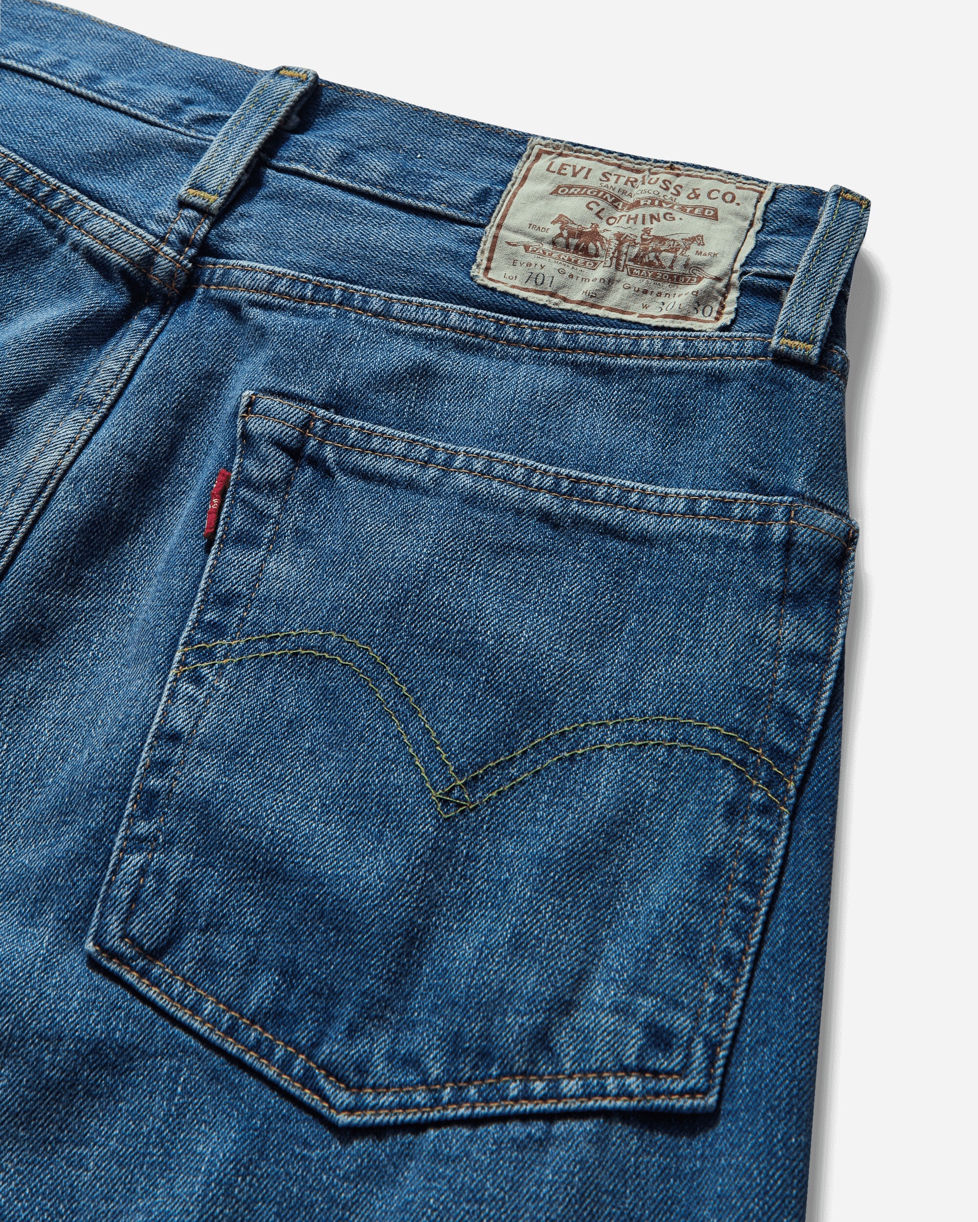 Women's 1950s 701 Jeans Blue - 3