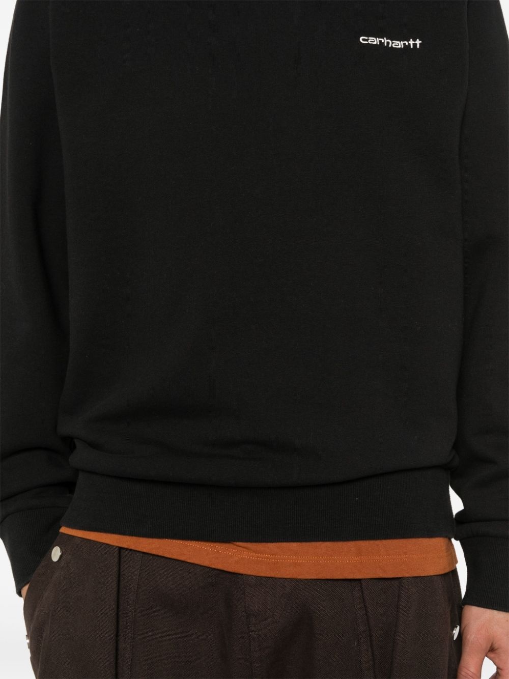 Script Embroidery sweatshirt - 5