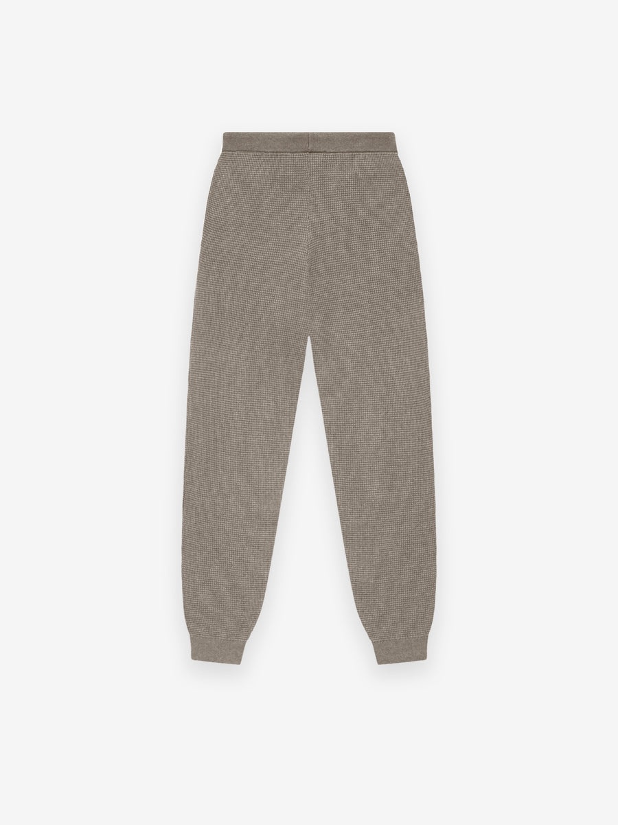 Women's Waffle Fitted Sweatpant - 2