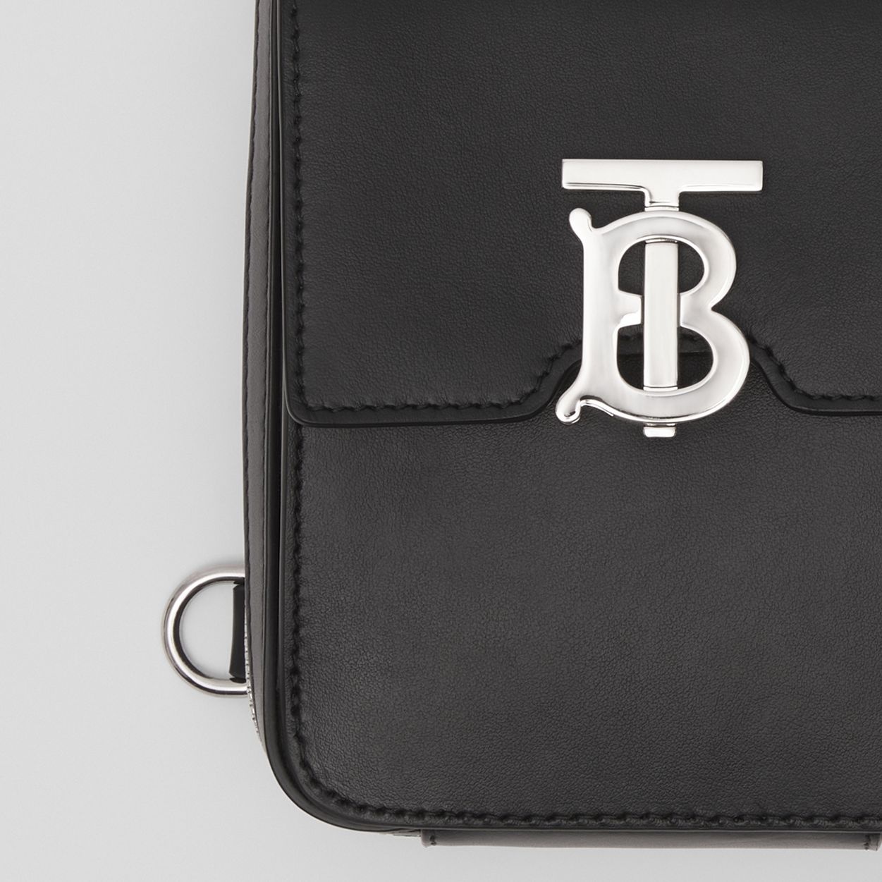Monogram Motif Leather Crossbody Bag - 2