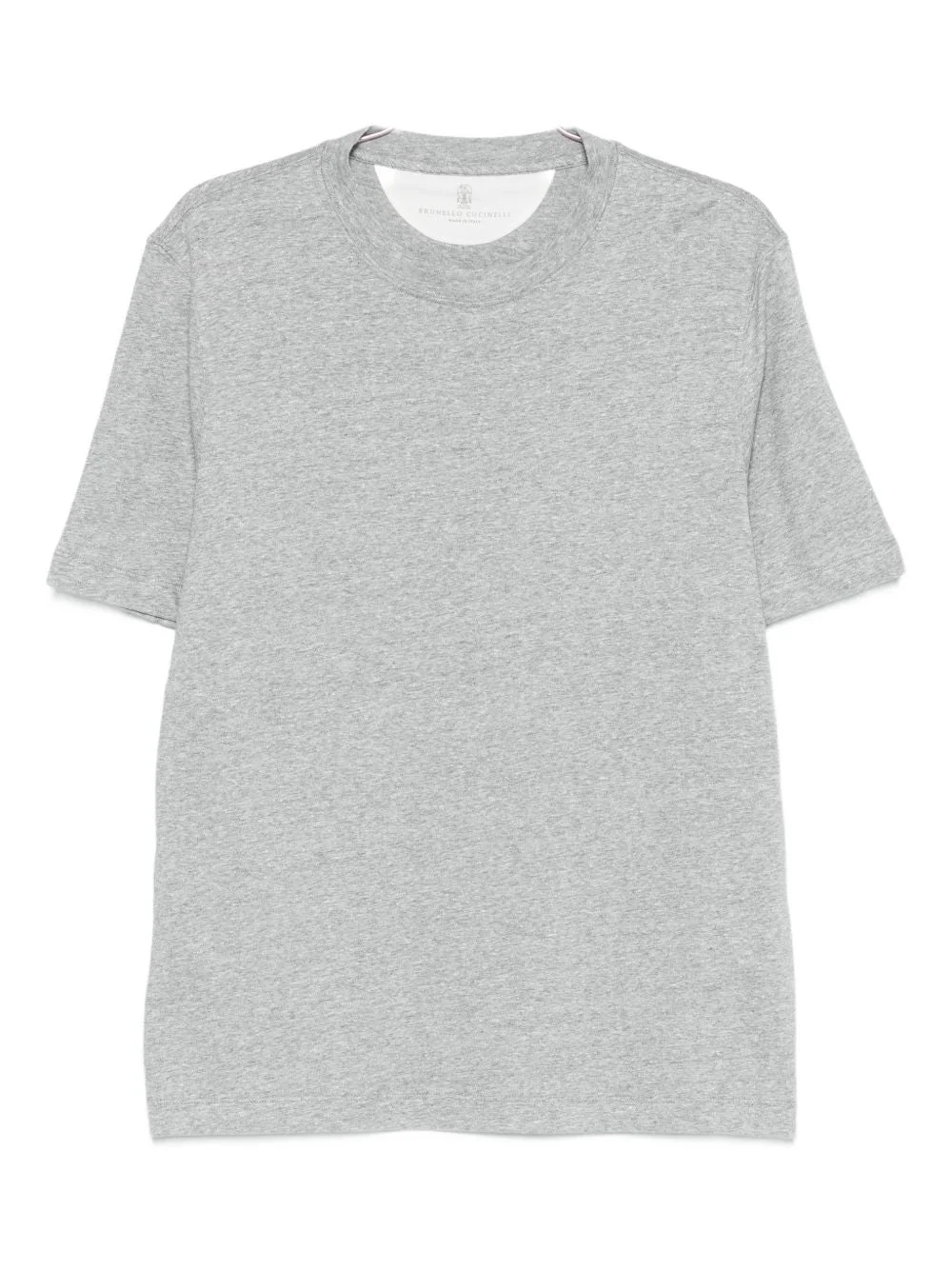 Brunello Cucinelli Men Linen Blend T-Shirt - 1
