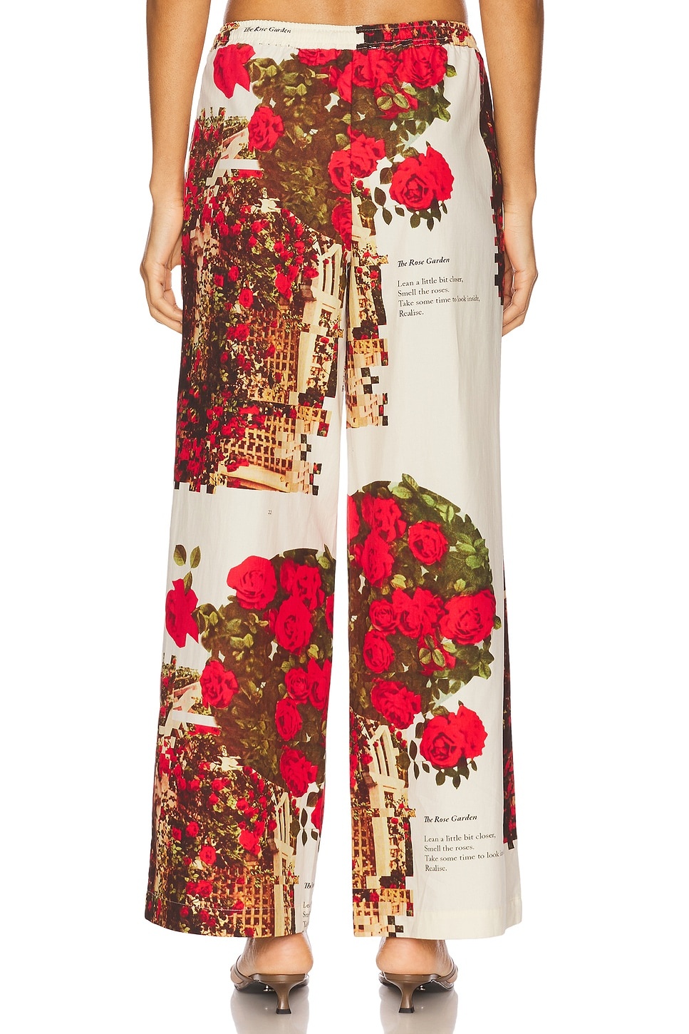 Rose Garden Cotton Pants - 4