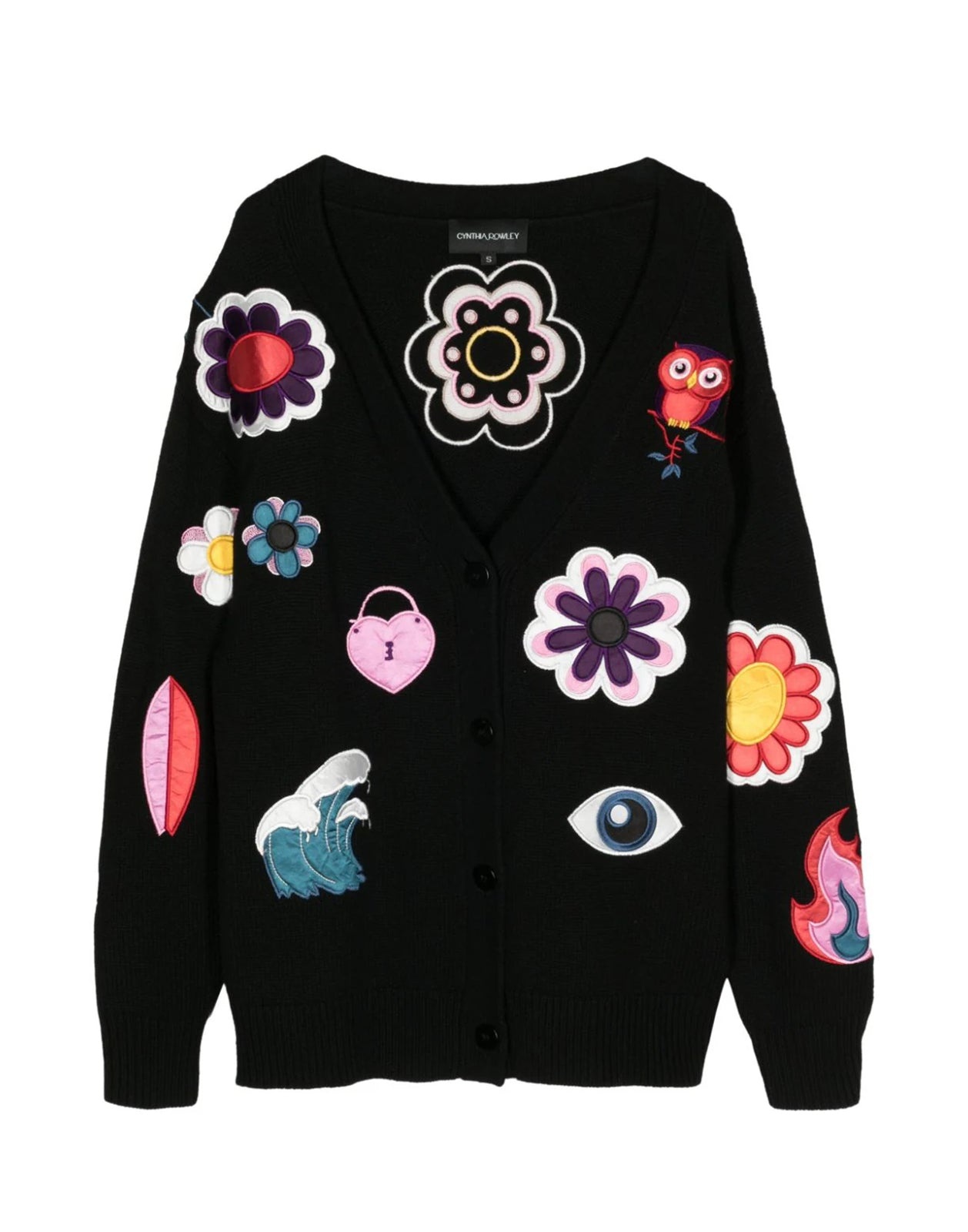 Playful Patchwork Cardigan - 8