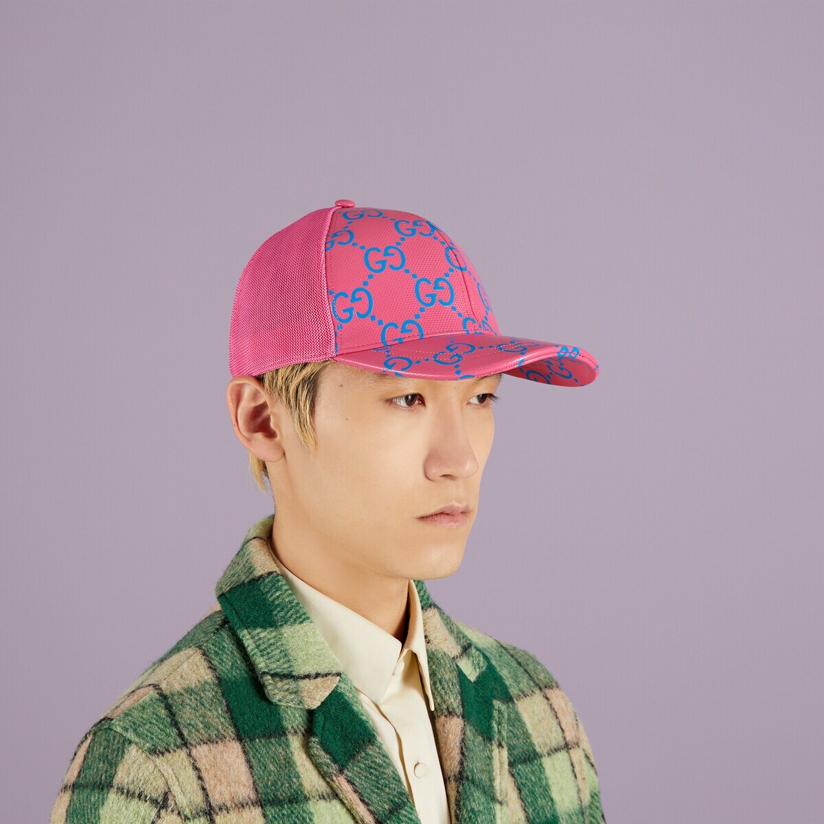 GG Leather baseball hat - 3