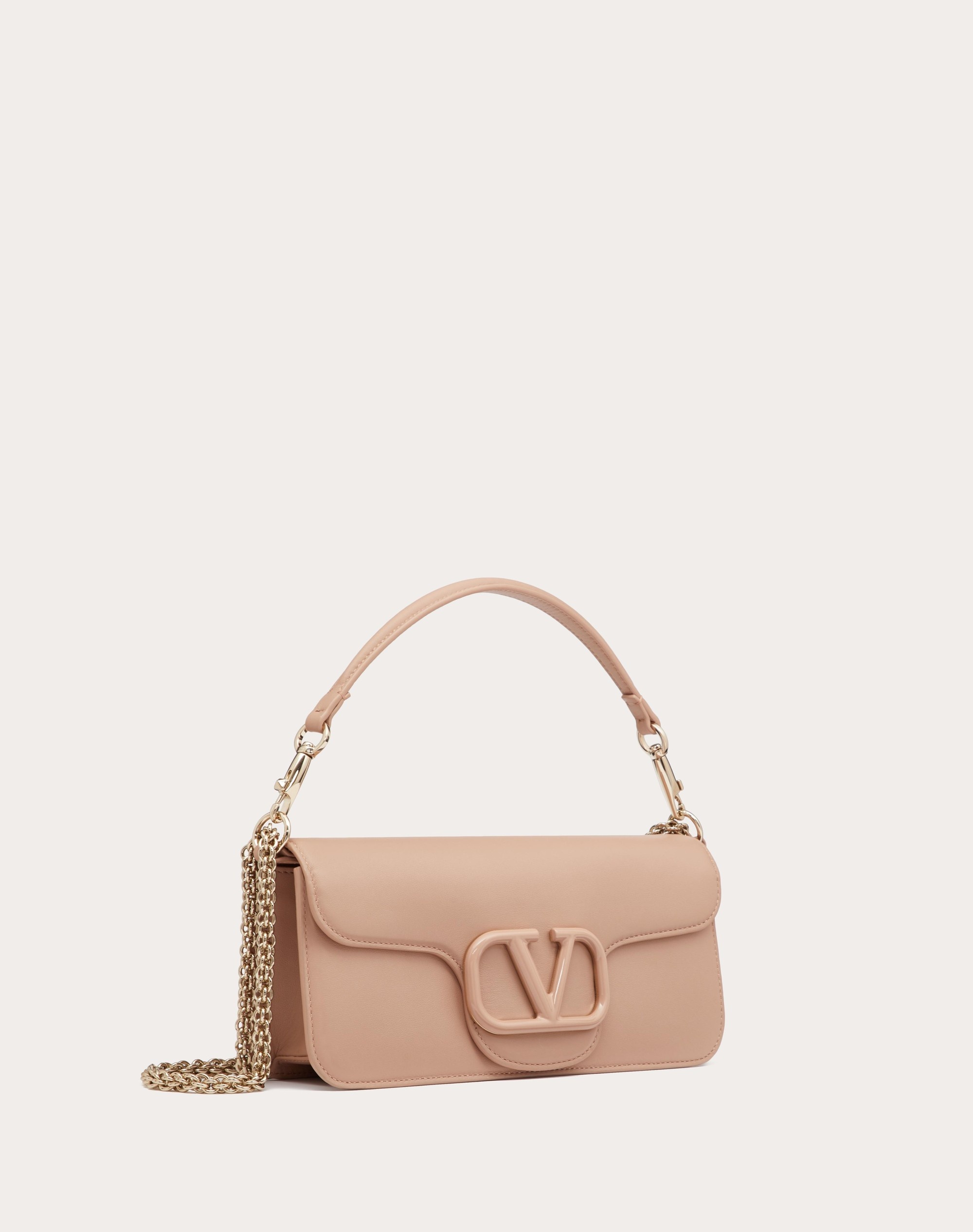 VALENTINO GARAVANI LOCÒ CALFSKIN SHOULDER BAG - 3