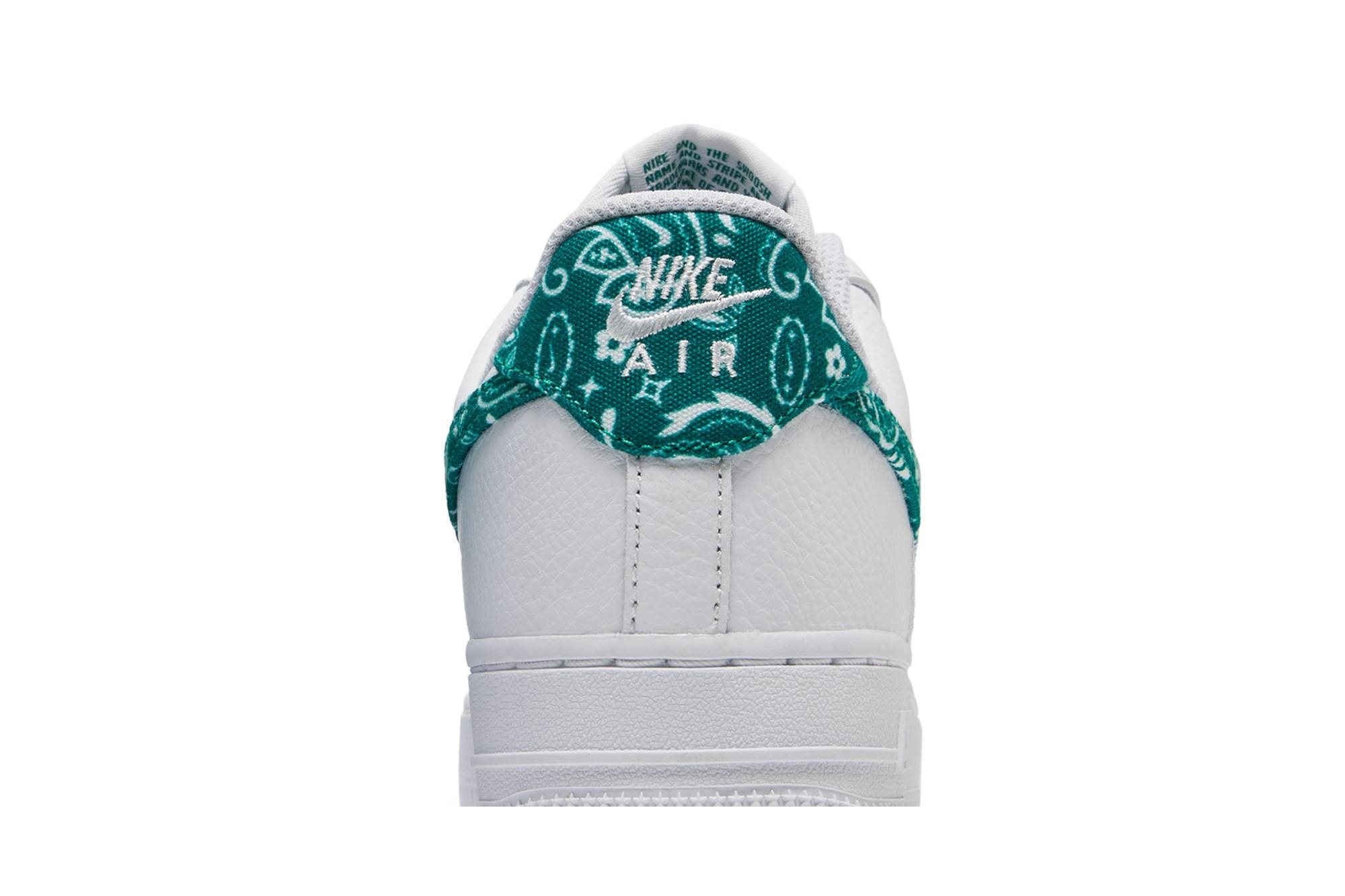 Wmns Air Force 1 '07 Essentials 'Green Paisley' - 7