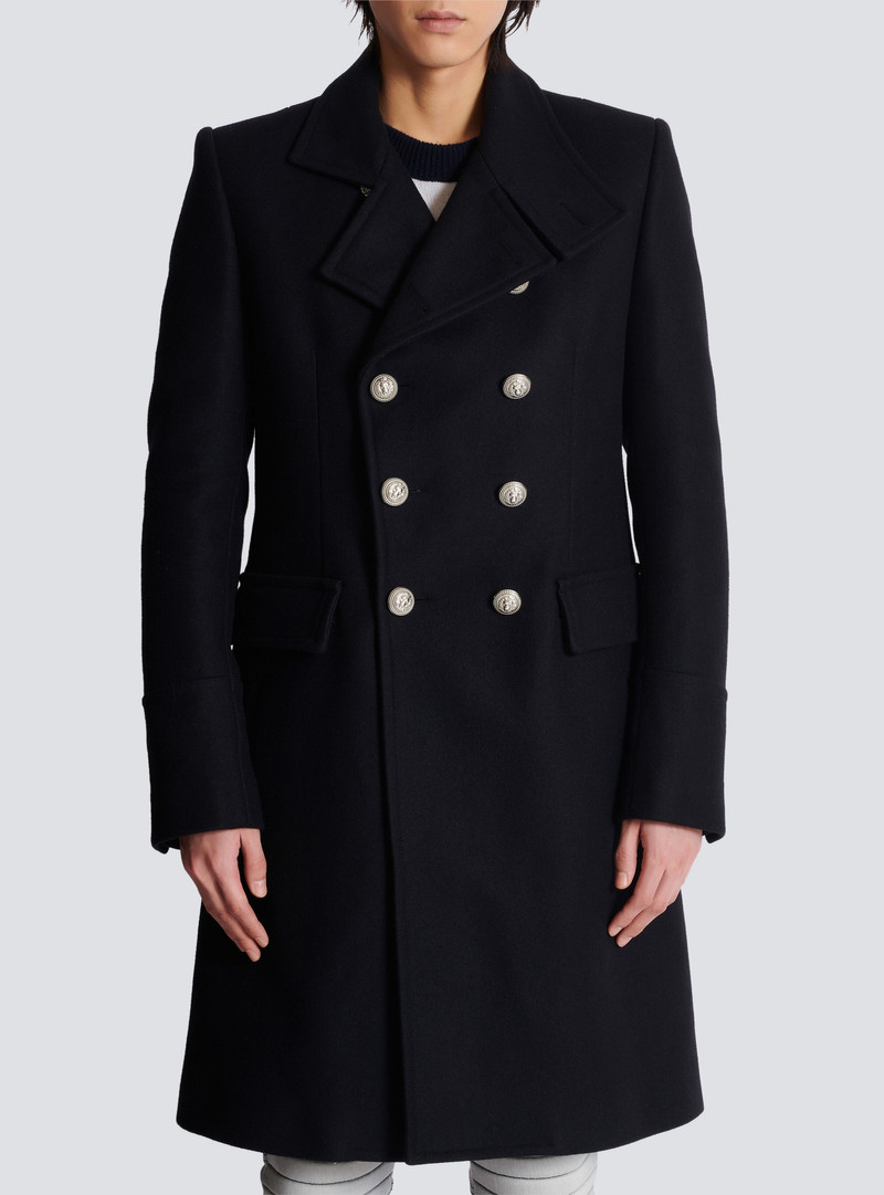 Virgin wool officer's coat 5