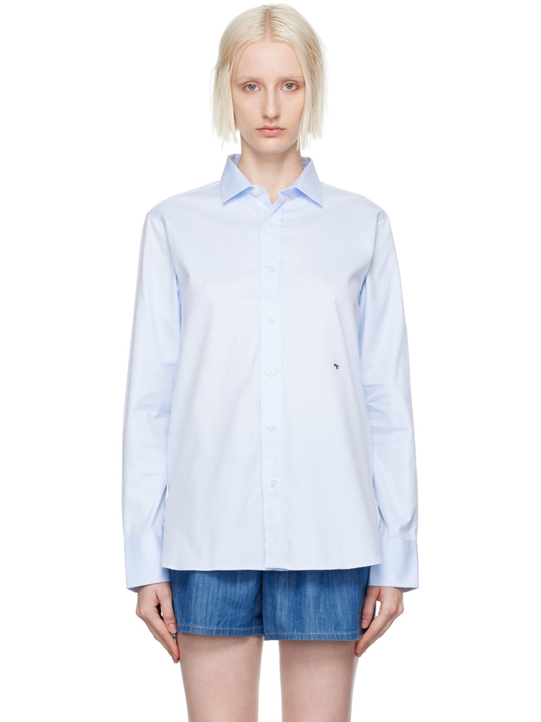 Blue Classic Shirt - 1