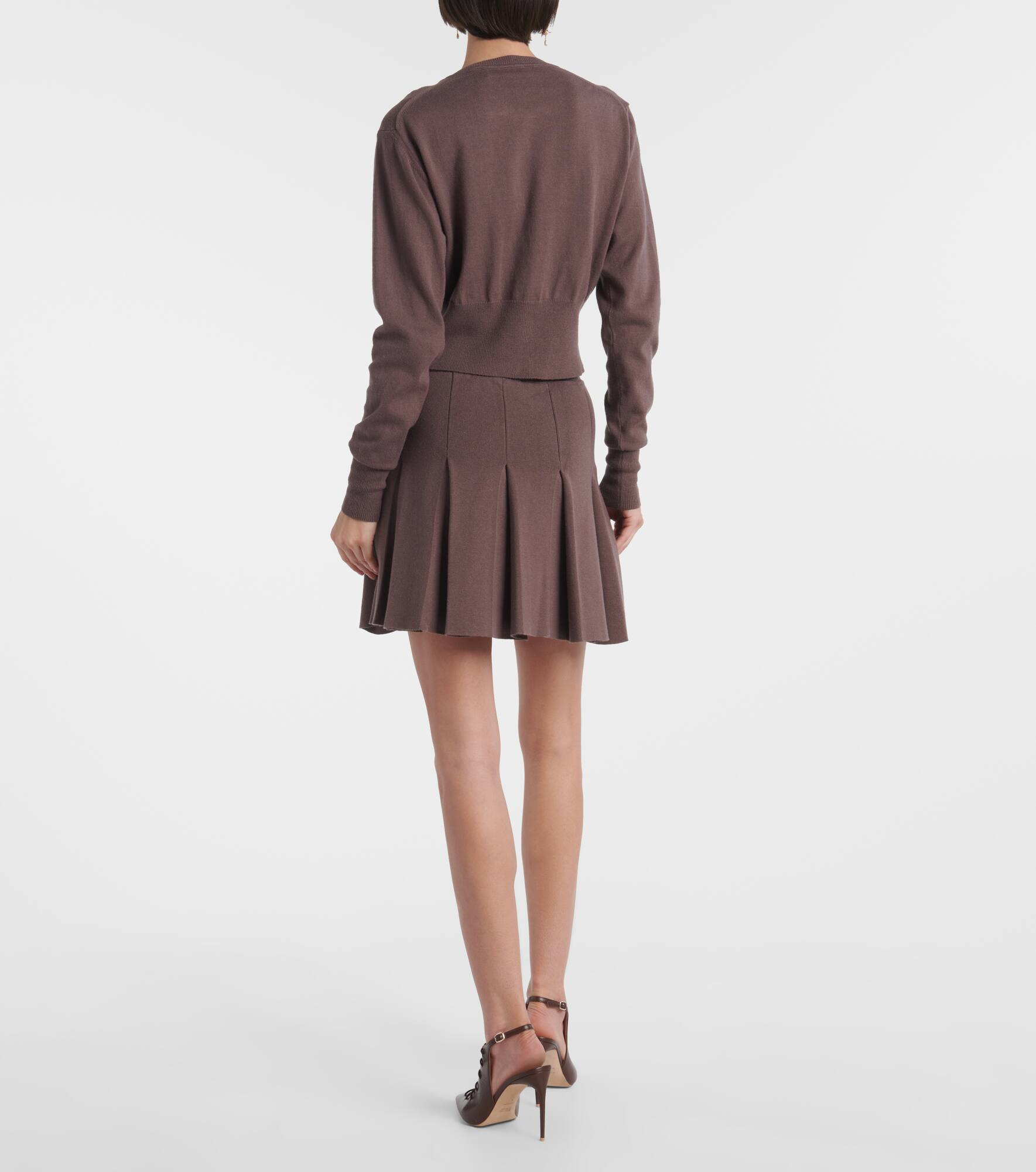 Orb cotton and cashmere cardigan - 3