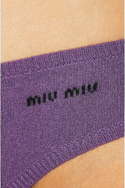 Miu Miu Mini Logo Underwear outlook