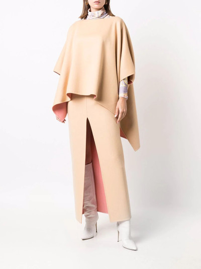 EMILIO PUCCI reversible double-faced poncho outlook