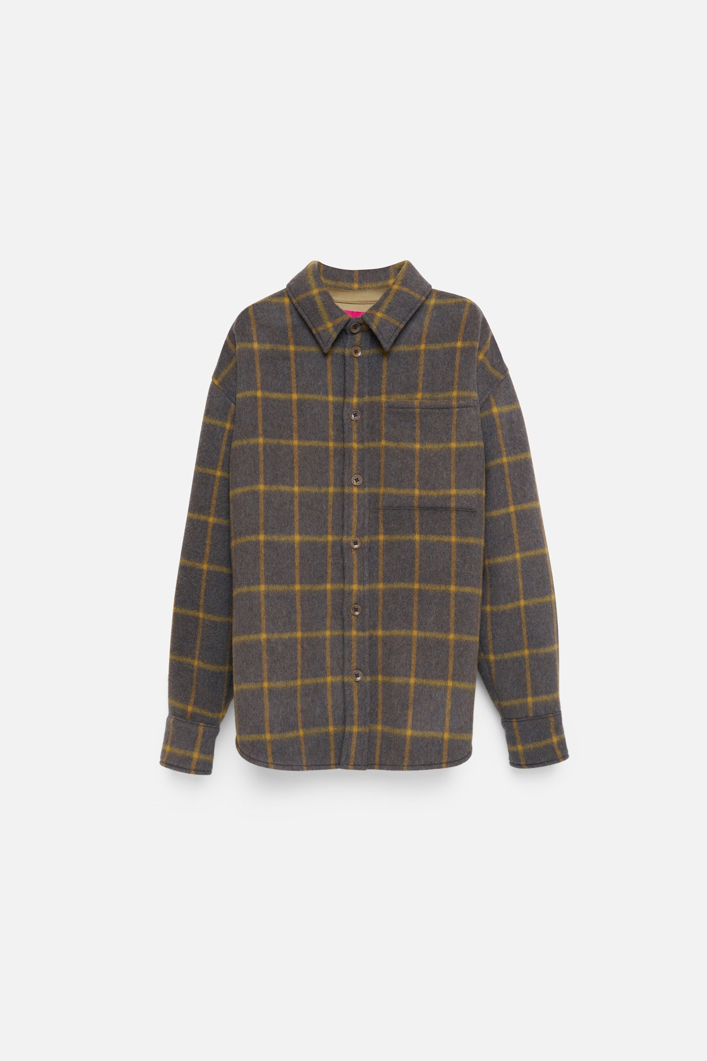 BRUSH CHECK OVERSHIRT - 1
